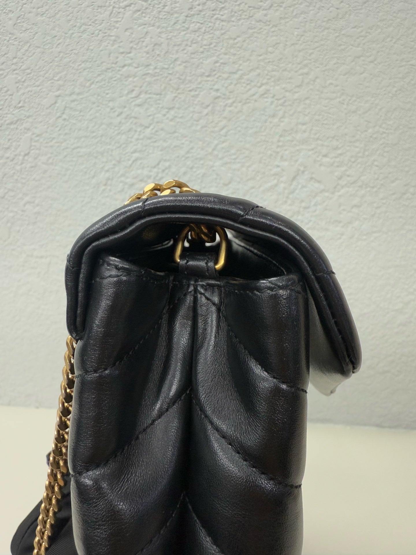 Saint Laurent - LouLou - Leather - Black - (small)