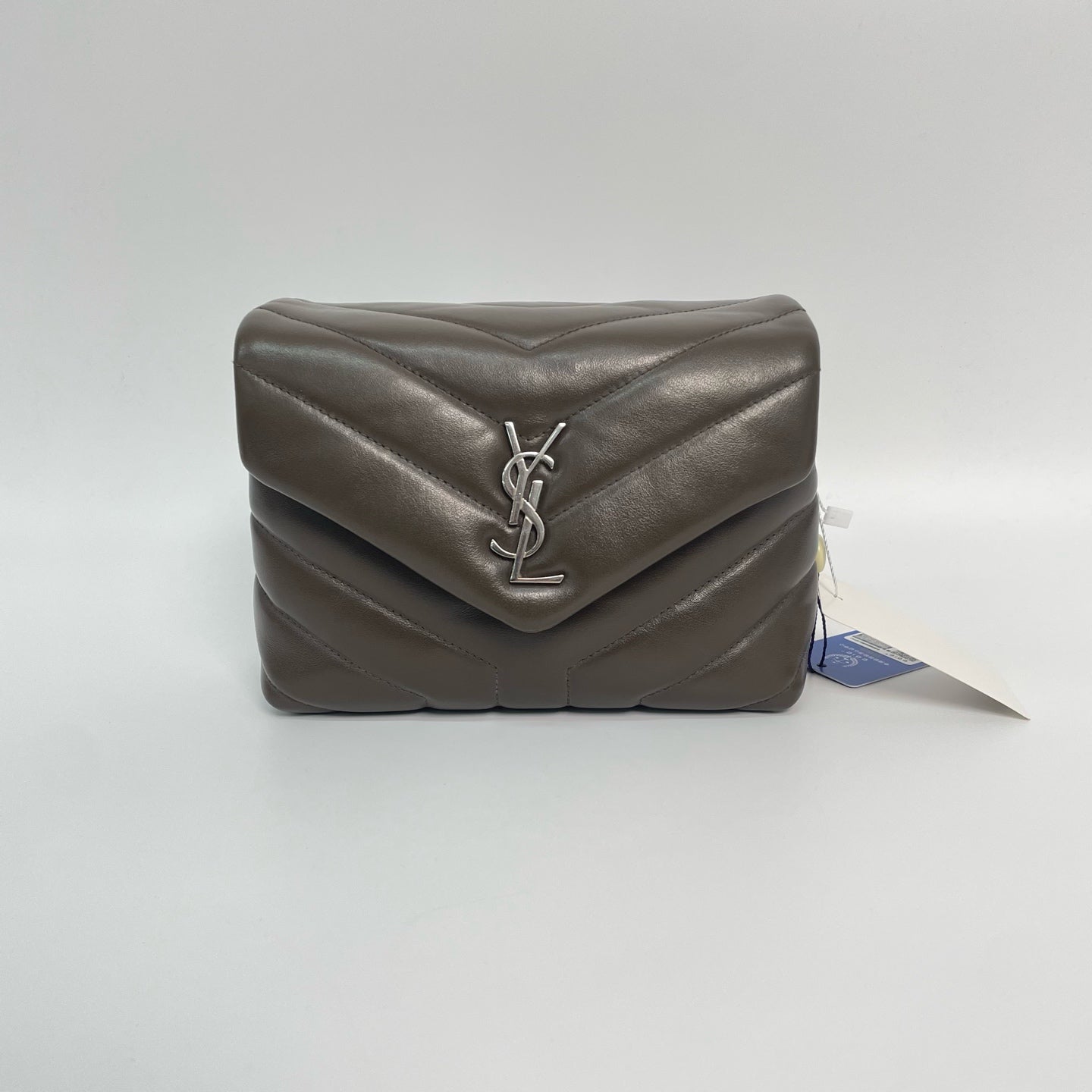 Saint Laurent - Loulou - Leather - Grey - (mini)