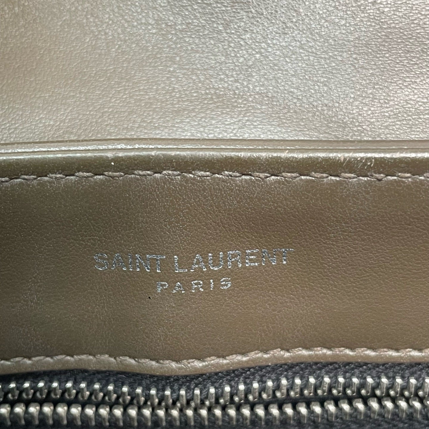 Saint Laurent - Loulou - Leather - Grey - (mini)