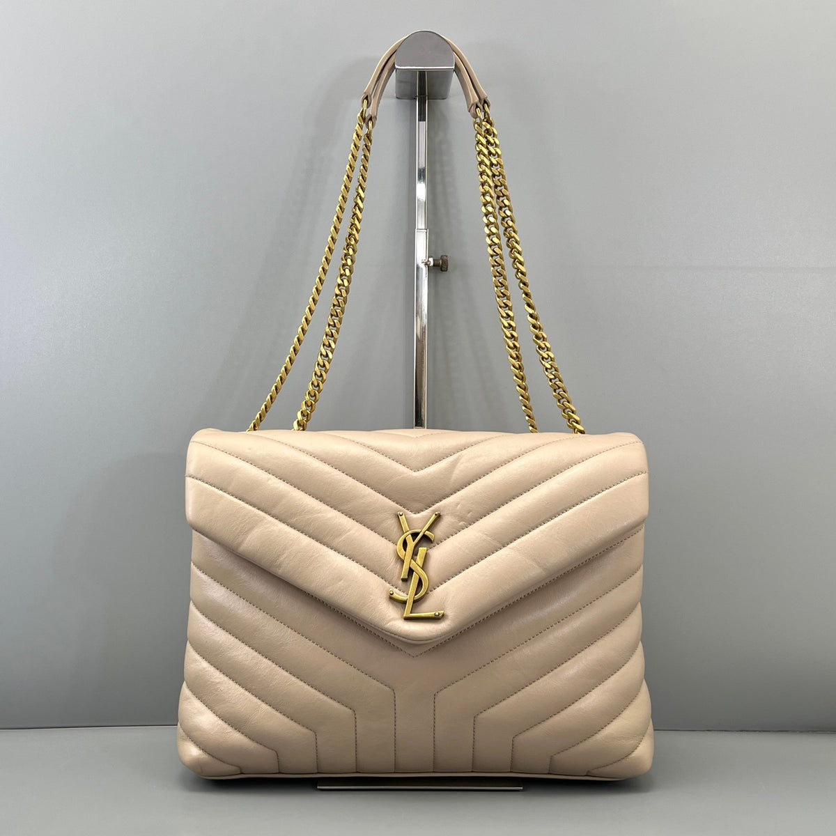 Saint Laurent - Loulou - Leather - Pink - (medium)