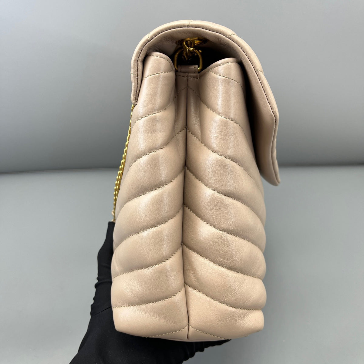 Saint Laurent - Loulou - Leather - Pink - (medium)