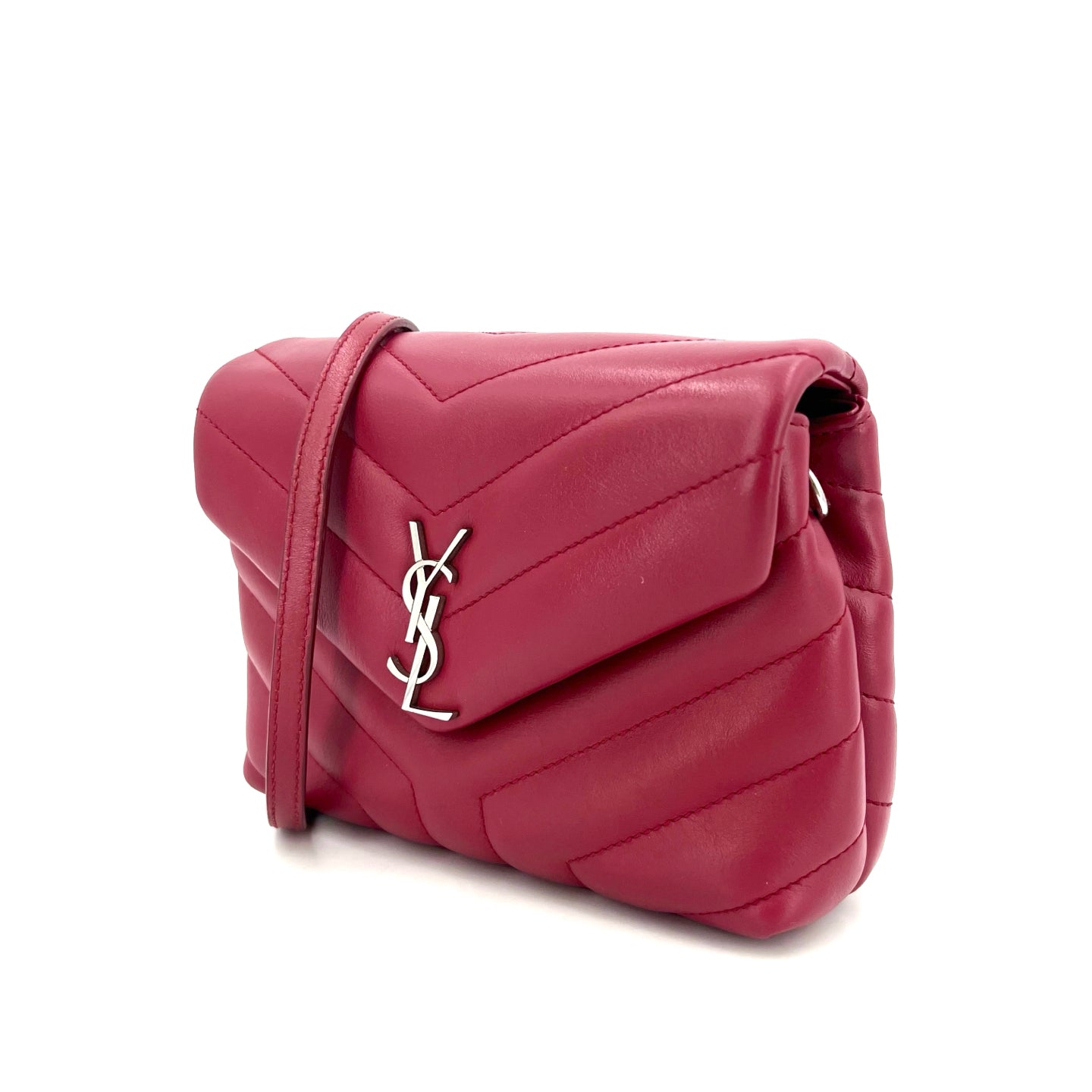 Saint Laurent - Loulou - Leather - Red - (mini)