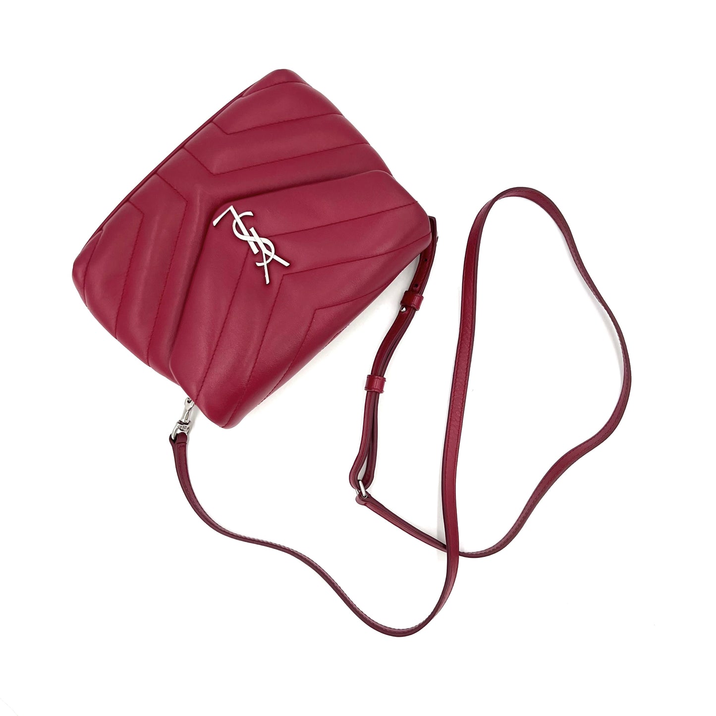 Saint Laurent - Loulou - Leather - Red - (mini)