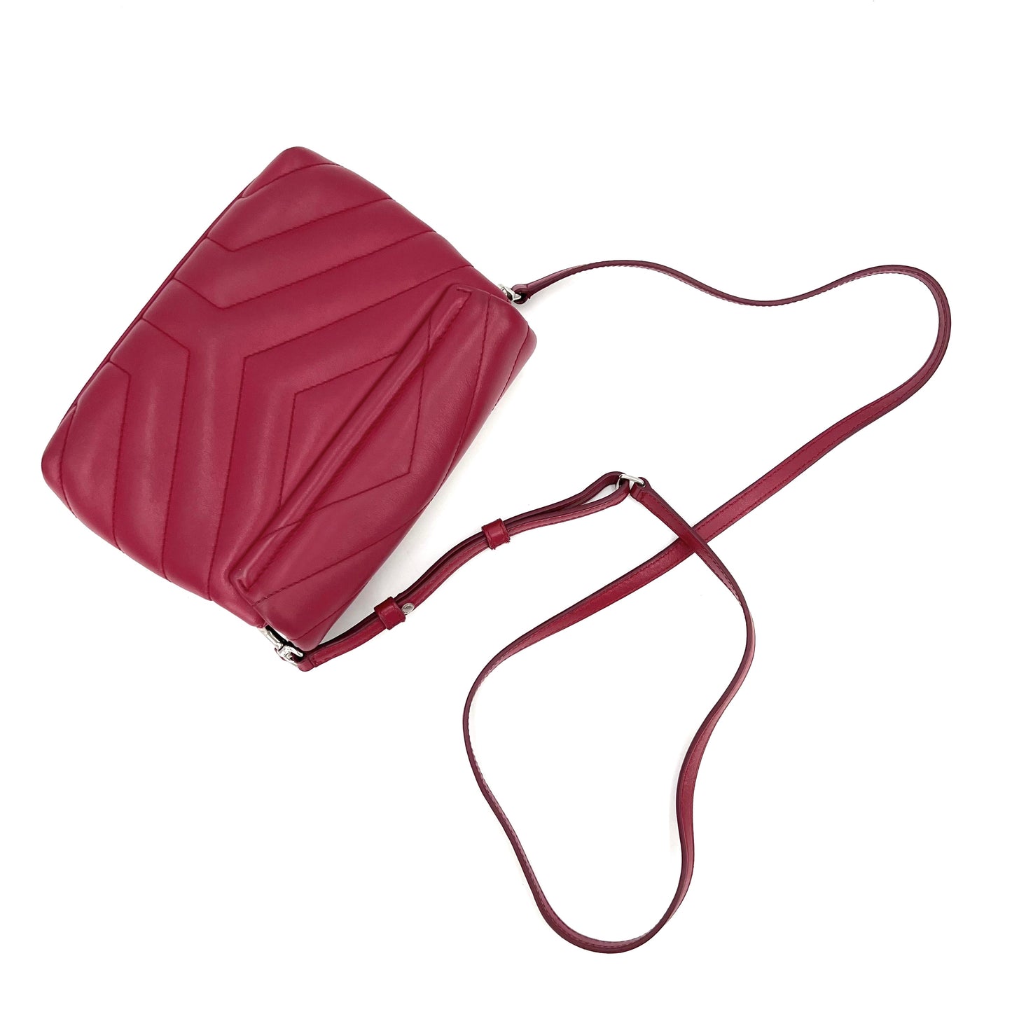 Saint Laurent - Loulou - Leather - Red - (mini)