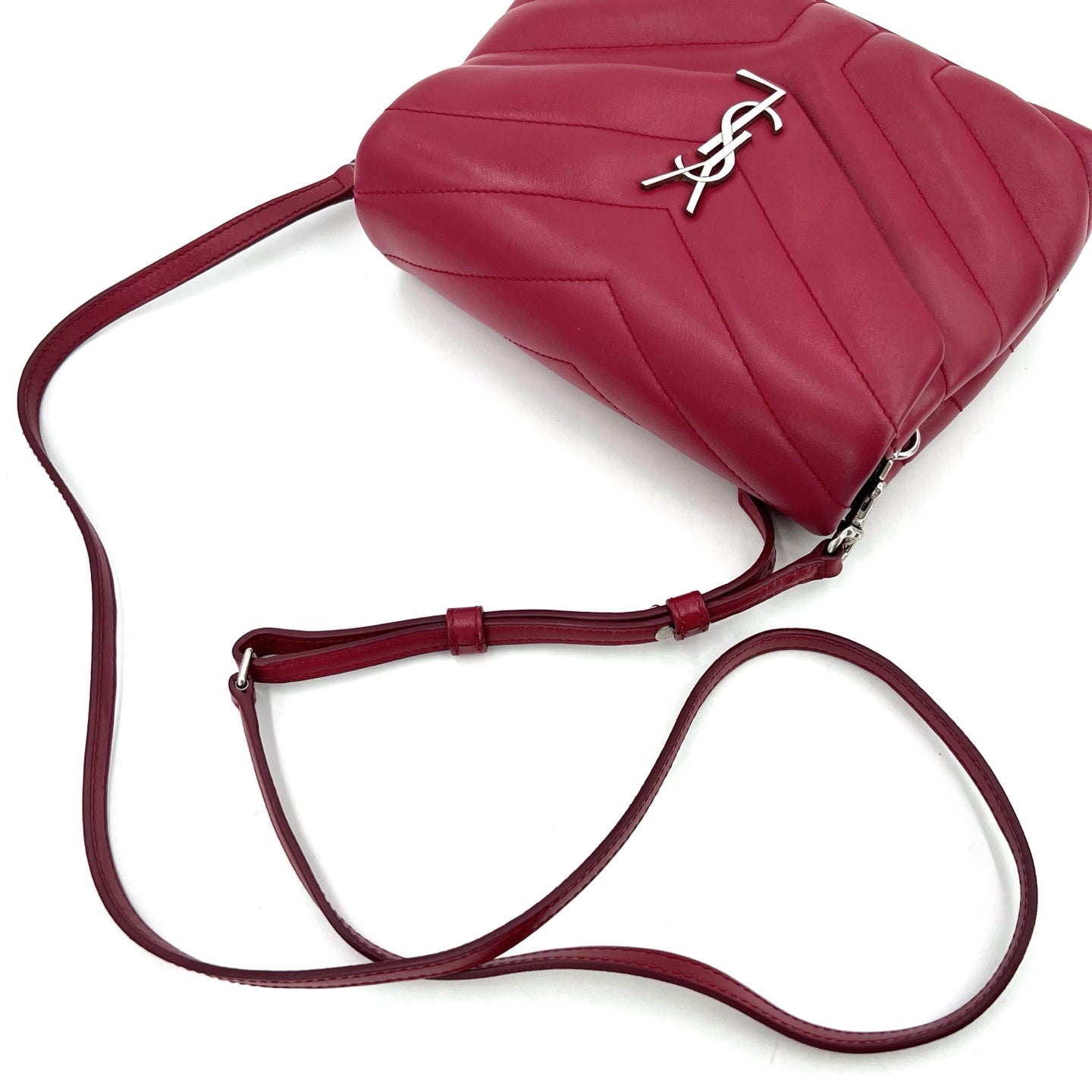 Saint Laurent - Loulou - Leather - Red - (mini)