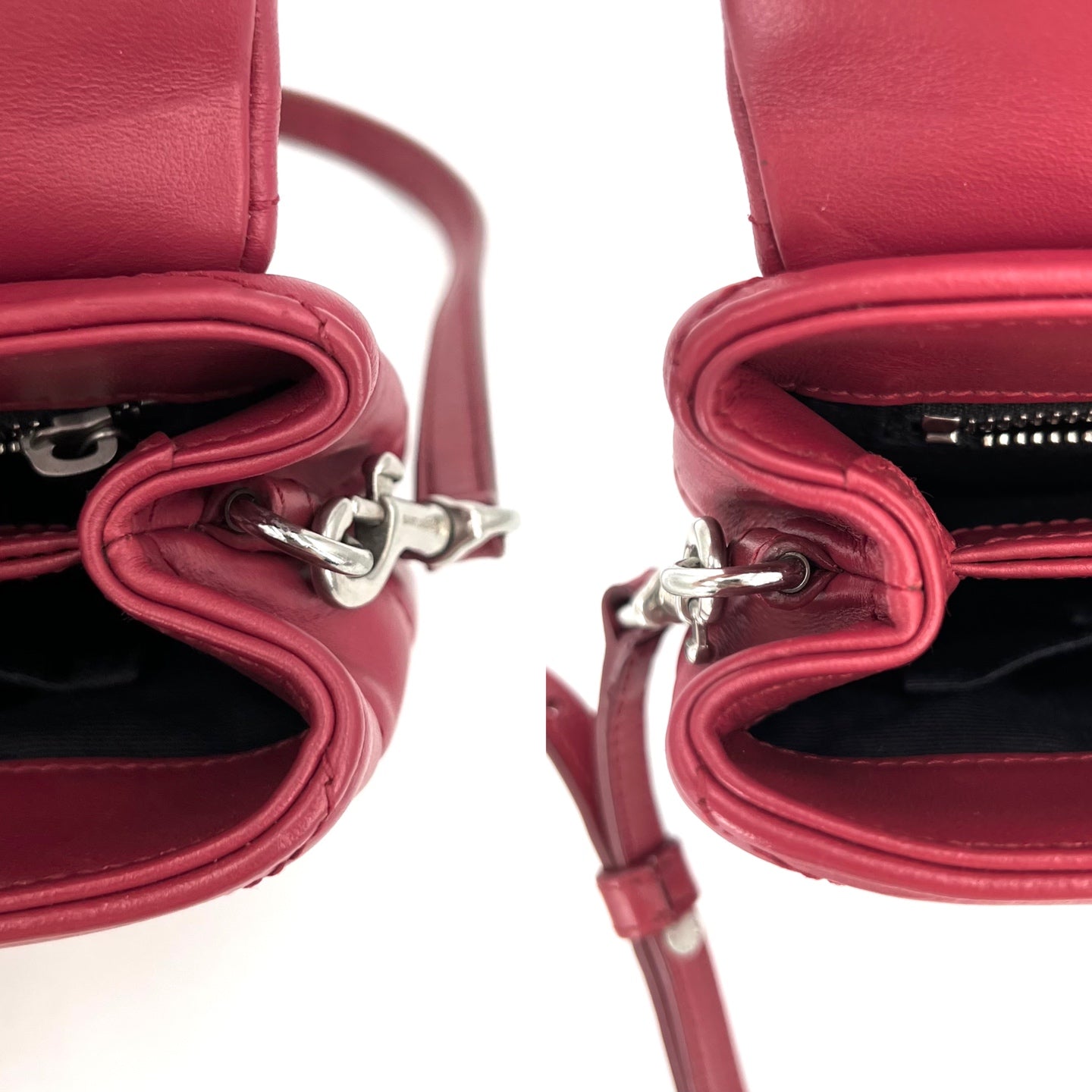 Saint Laurent - Loulou - Leather - Red - (mini)