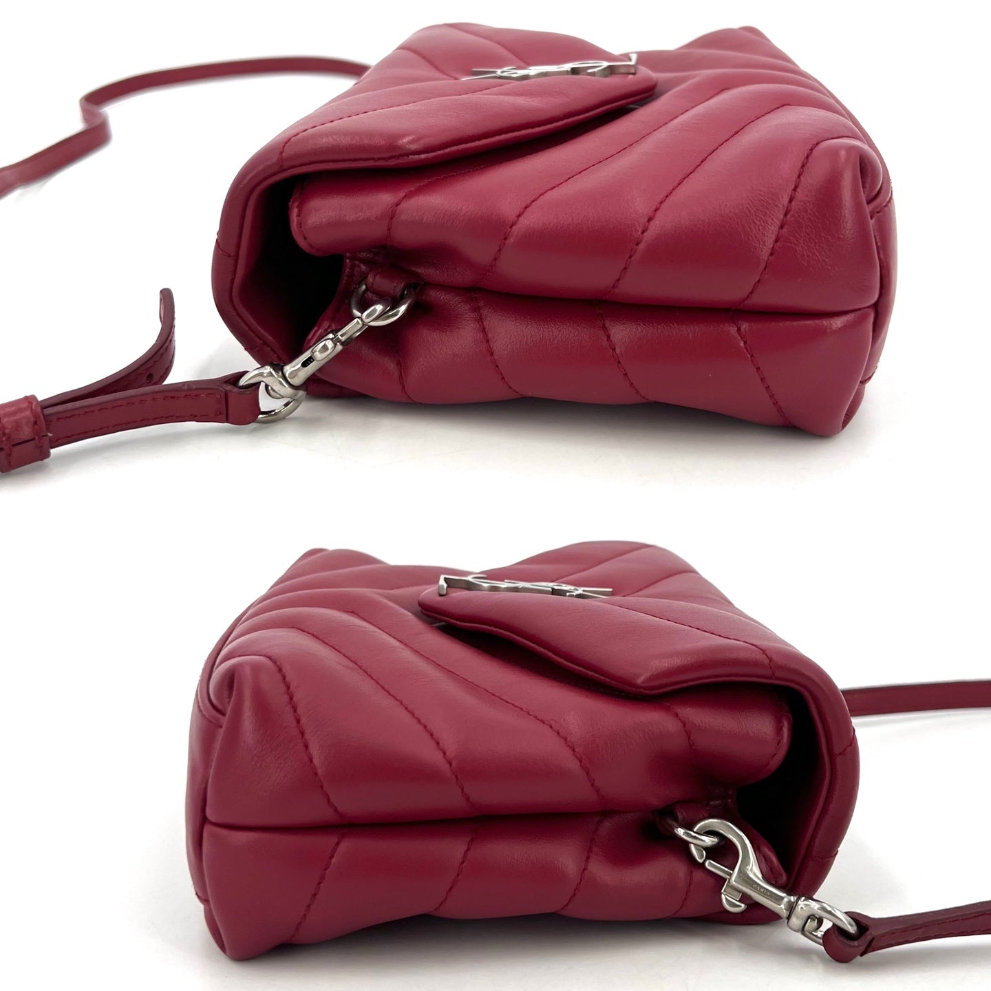 Saint Laurent - Loulou - Leather - Red - (mini)