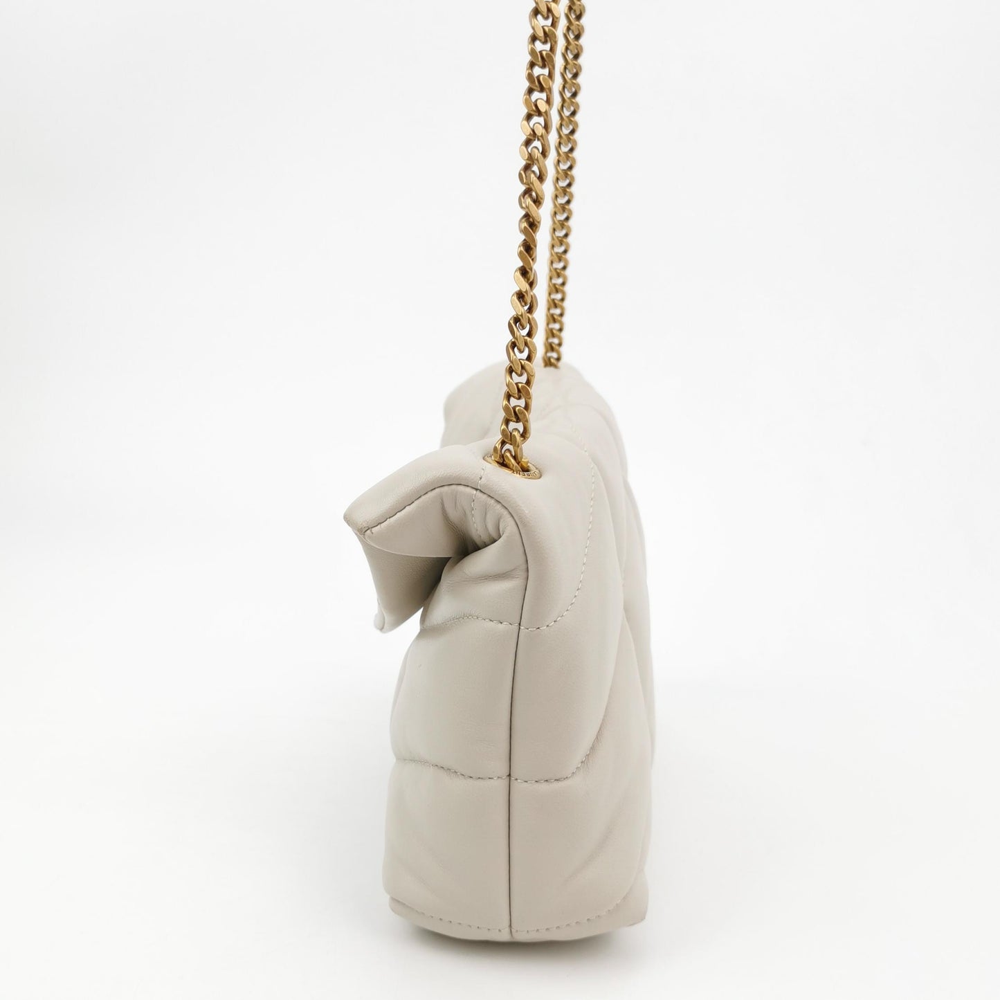 Saint Laurent - Loulou - Leather - White - (Small)
