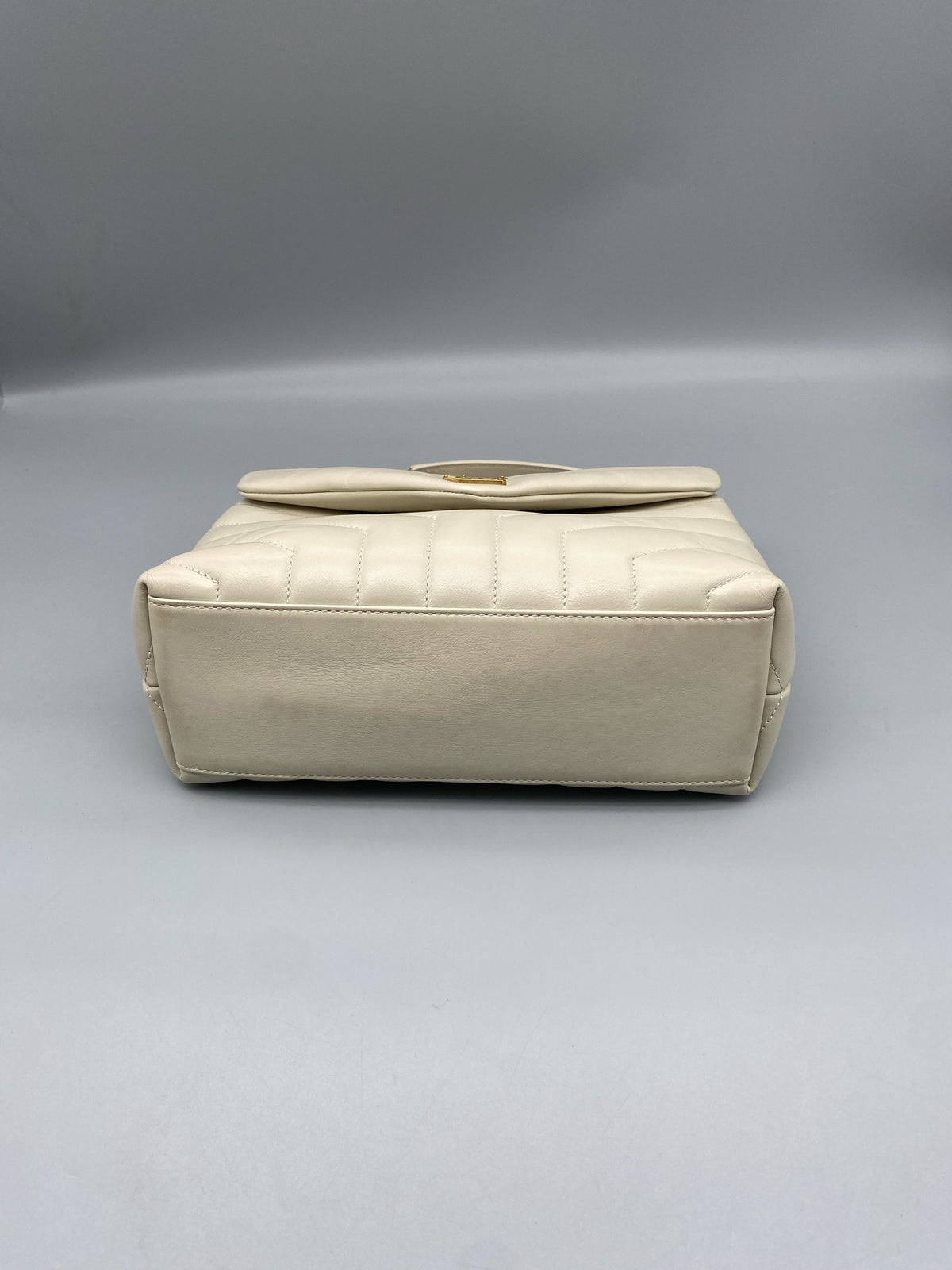 Saint Laurent - Loulou - Leather - White - (small)