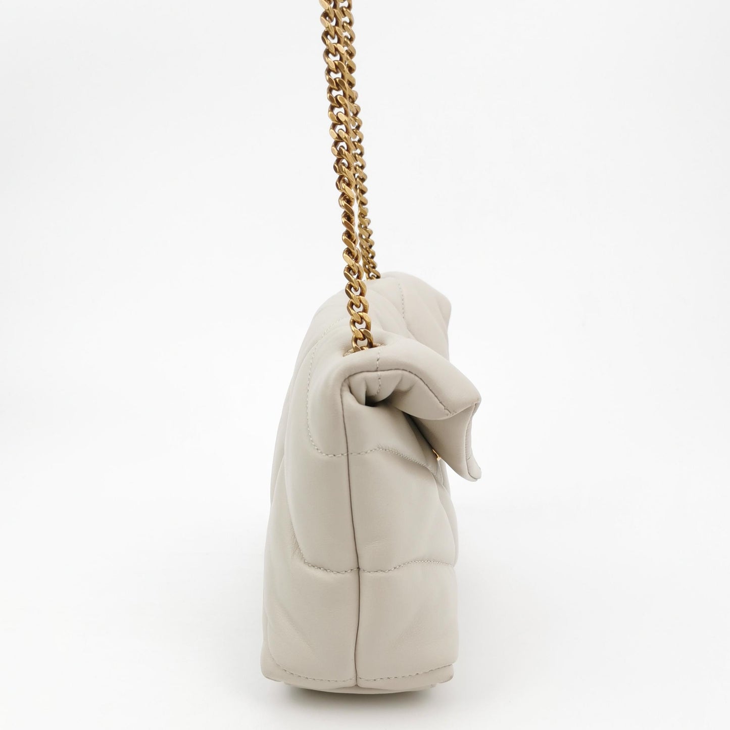 Saint Laurent - Loulou - Leather - White - (small)