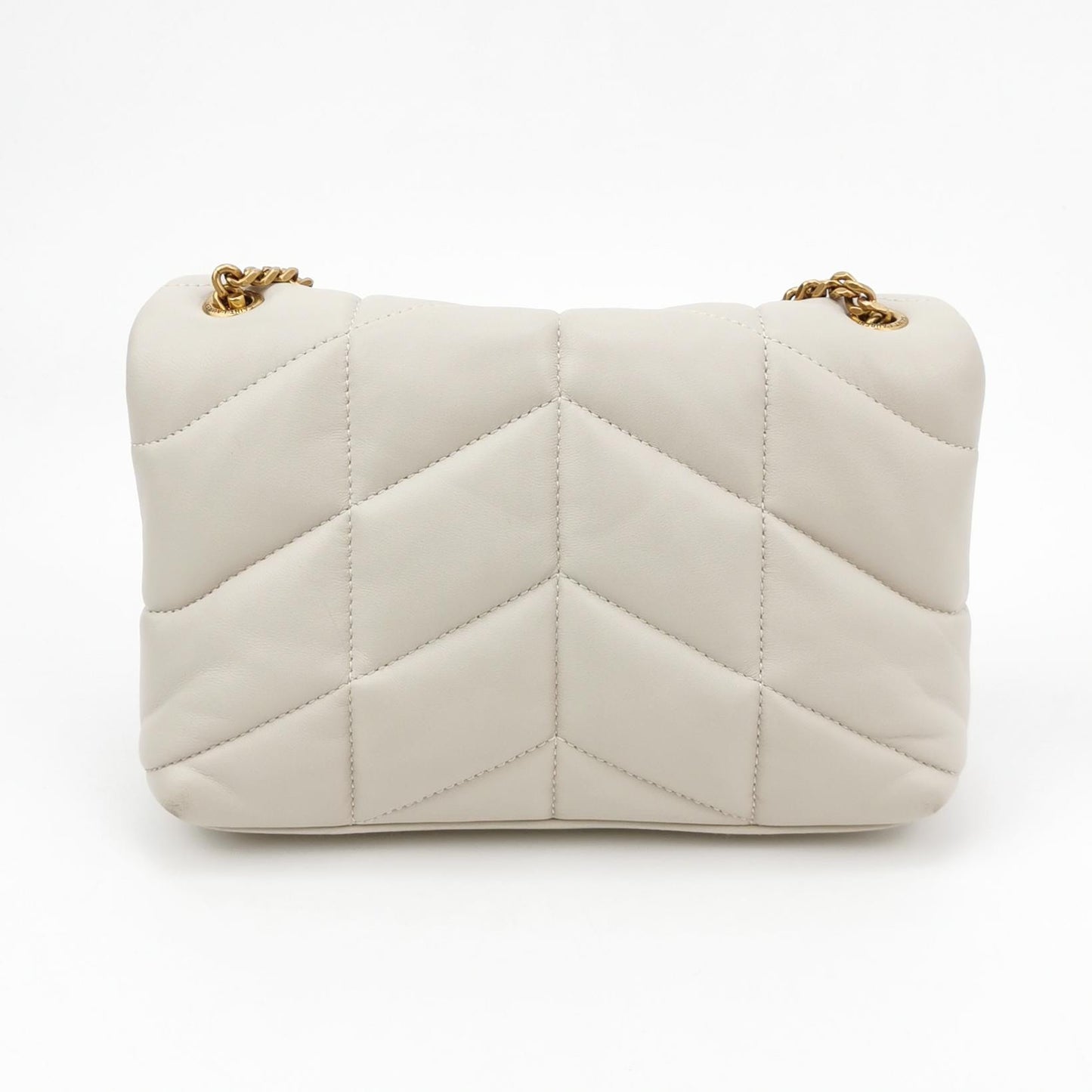 Saint Laurent - Loulou - Leather - White - (Small)