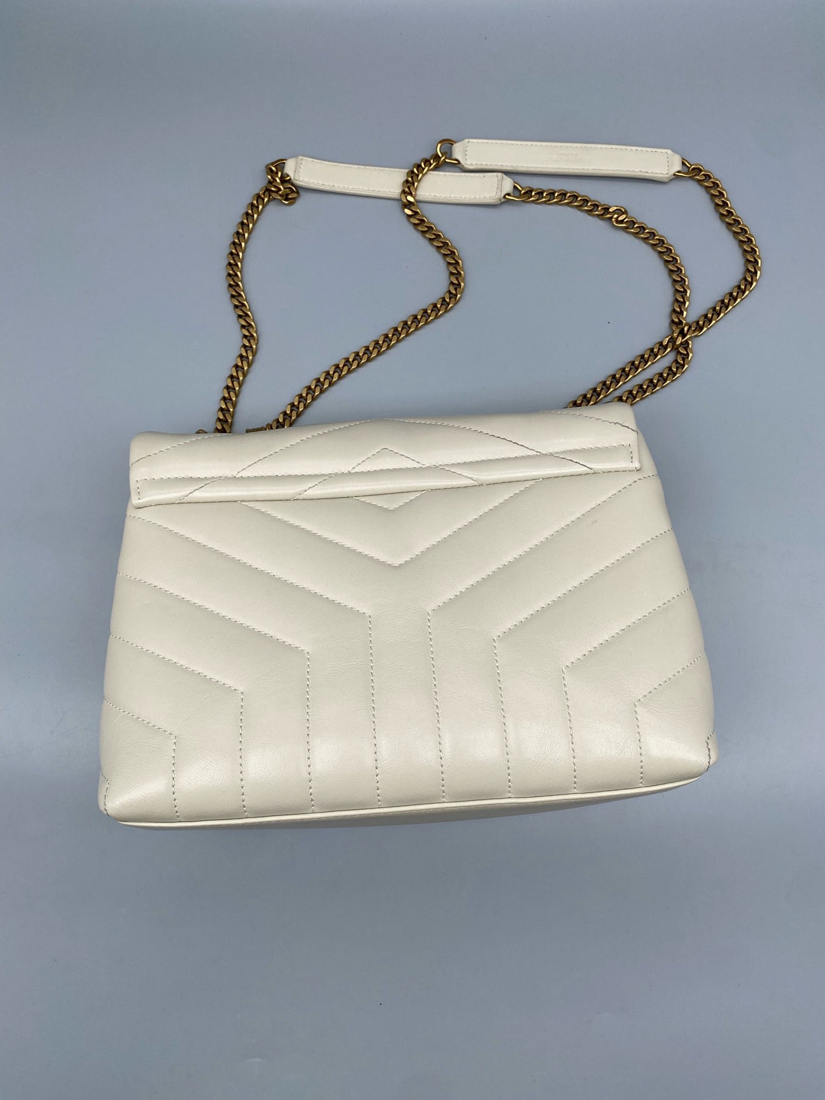Saint Laurent - Loulou - Leather - White - (small)