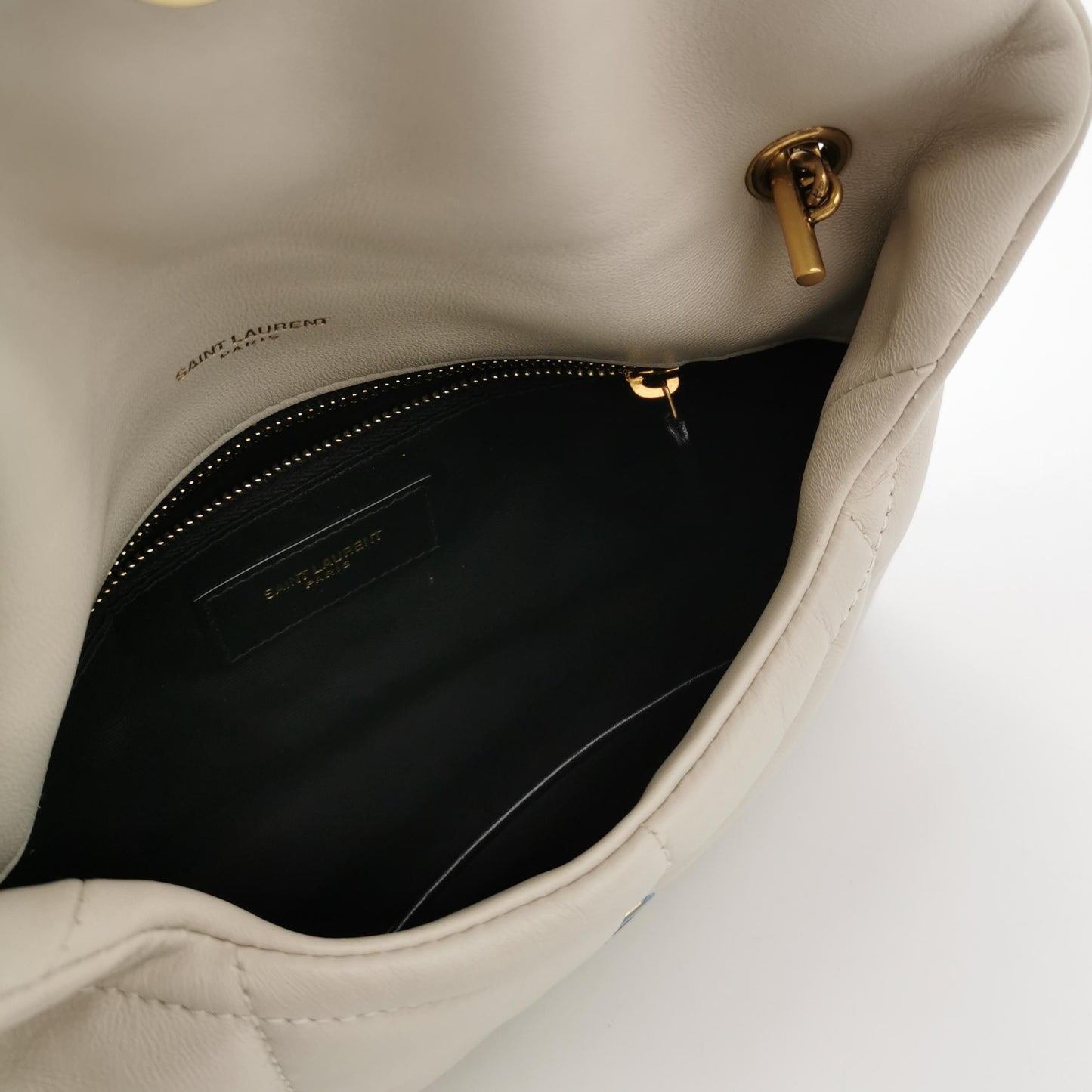Saint Laurent - Loulou - Leather - White - (small)