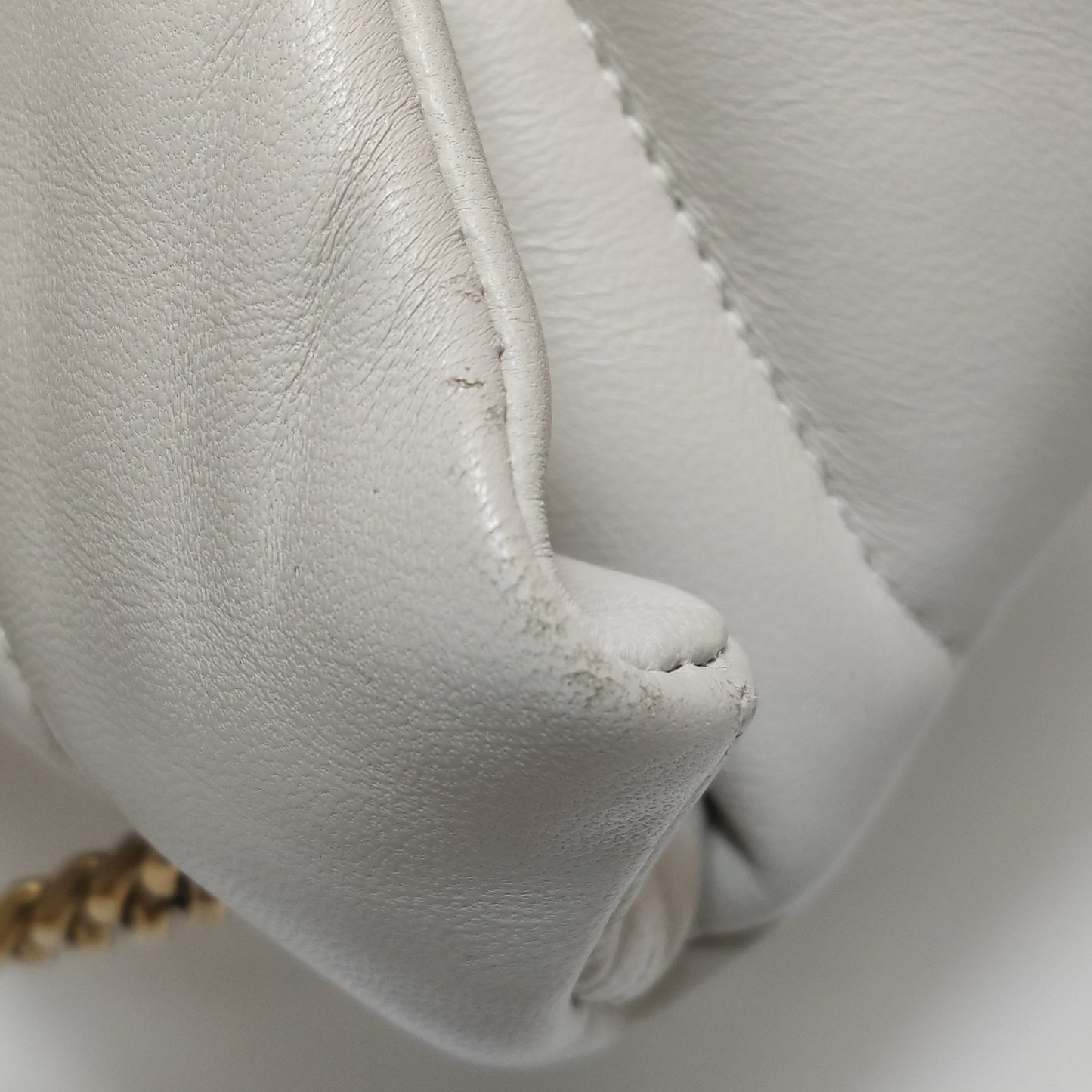 Saint Laurent - Loulou - Leather - White - (Small)