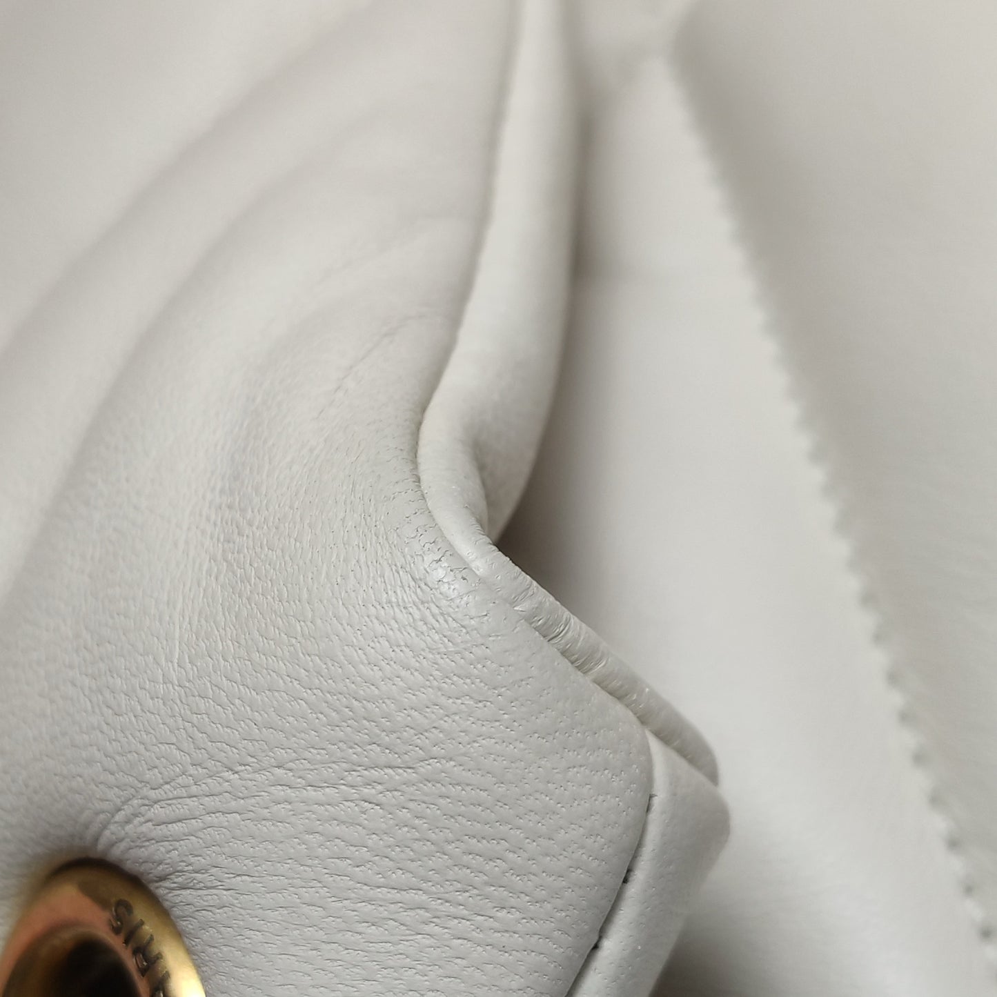Saint Laurent - Loulou - Leather - White - (small)