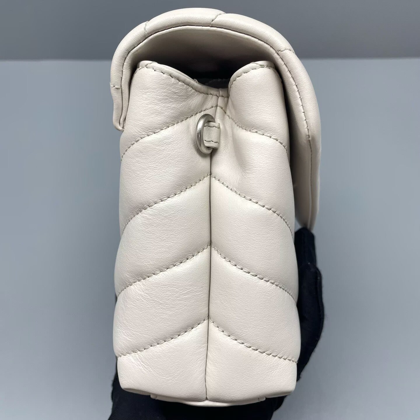 Saint Laurent - Loulou Mini - Lambskin leather - White - (mini)