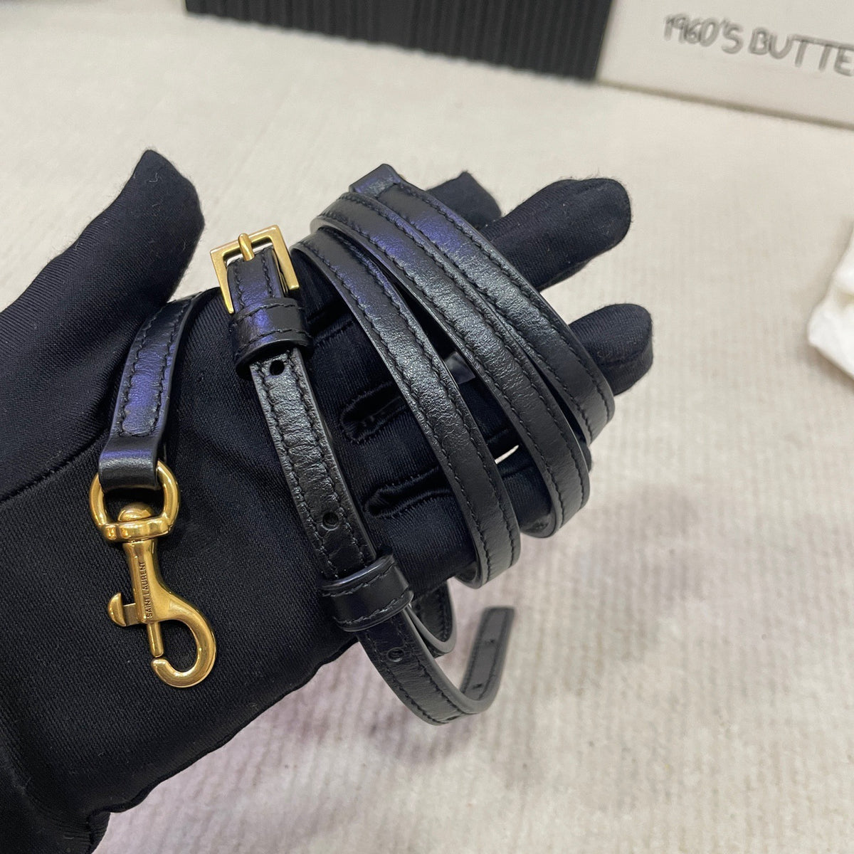 Saint Laurent - Loulou Mini - Leather - Black - (mini)