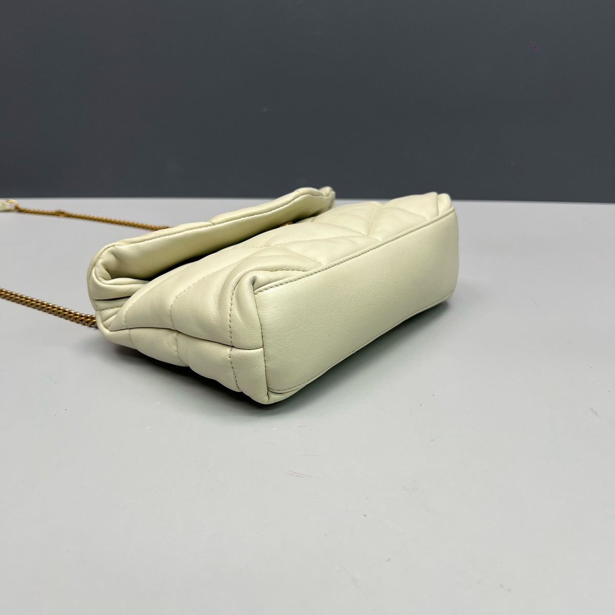 Saint Laurent - Loulou Mini - Leather - White - (mini)