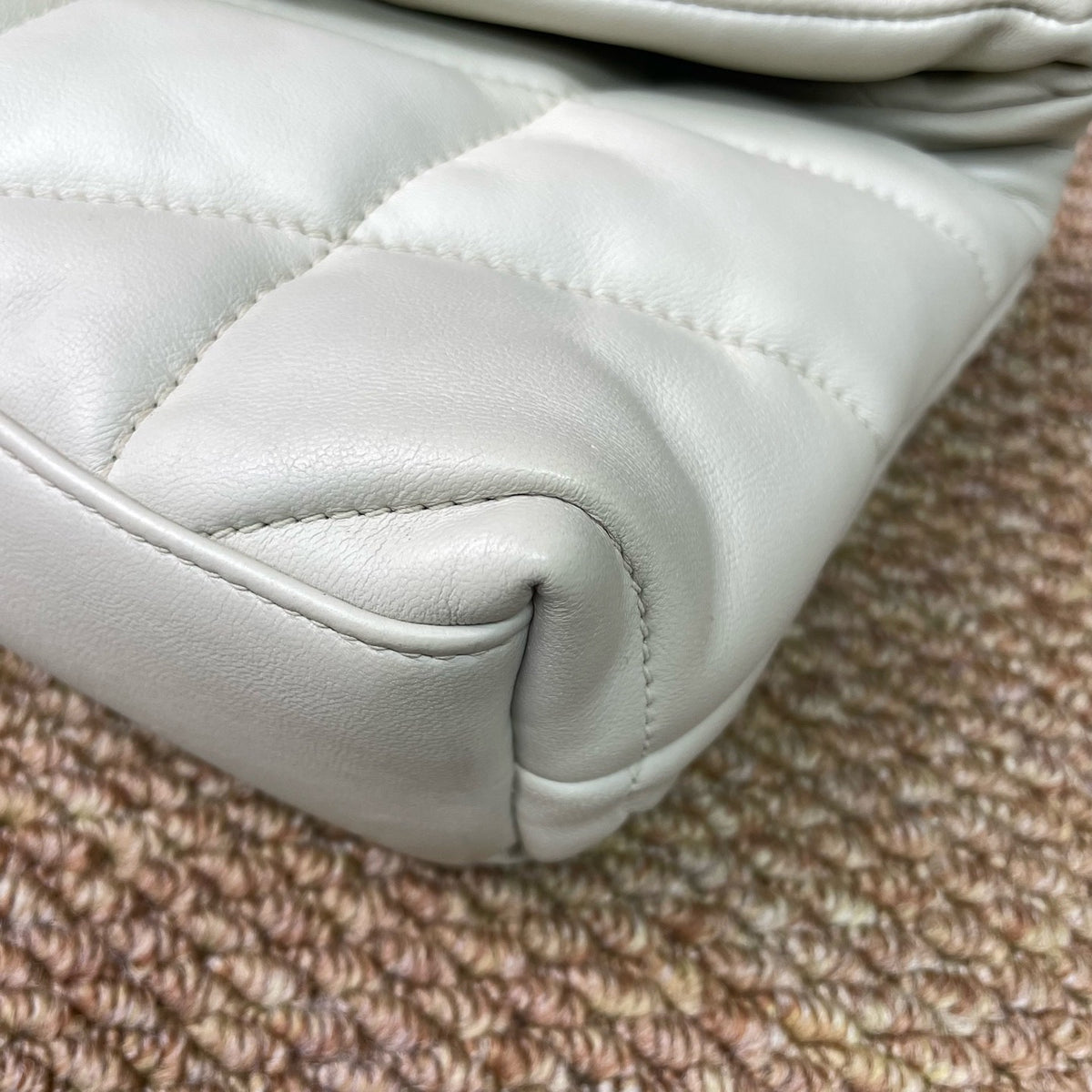 Saint Laurent - Loulou Mini - Leather - White - (mini)