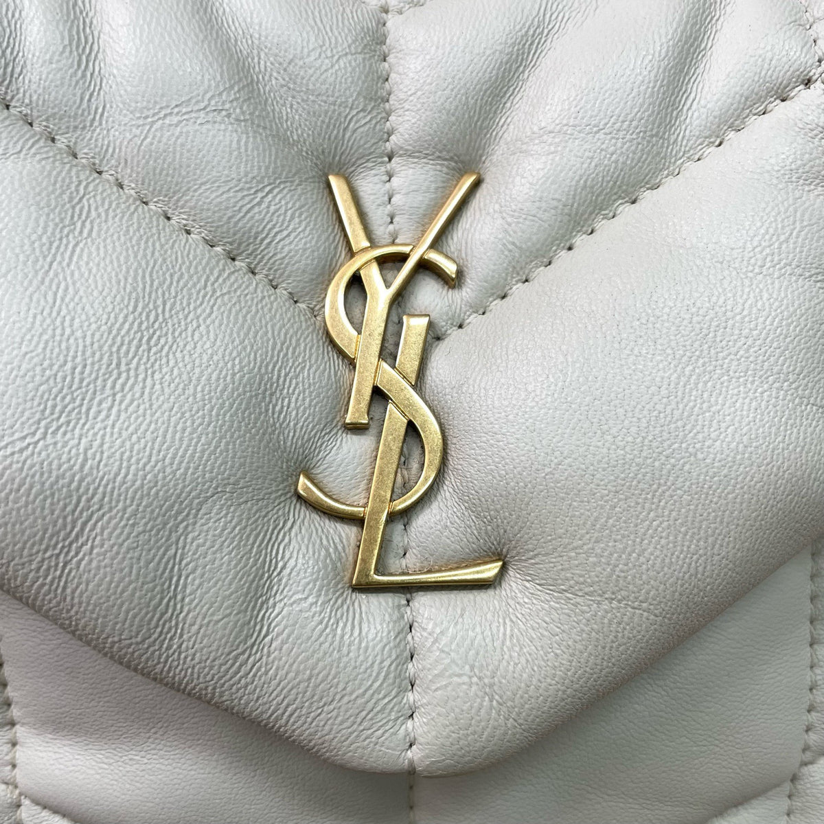 Saint Laurent - Loulou Mini - Leather - White - (mini)