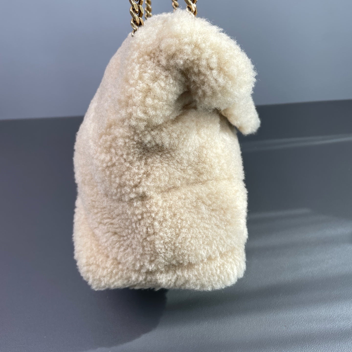 Saint Laurent - Loulou Puffer - Fur - Other - Beige - (small)