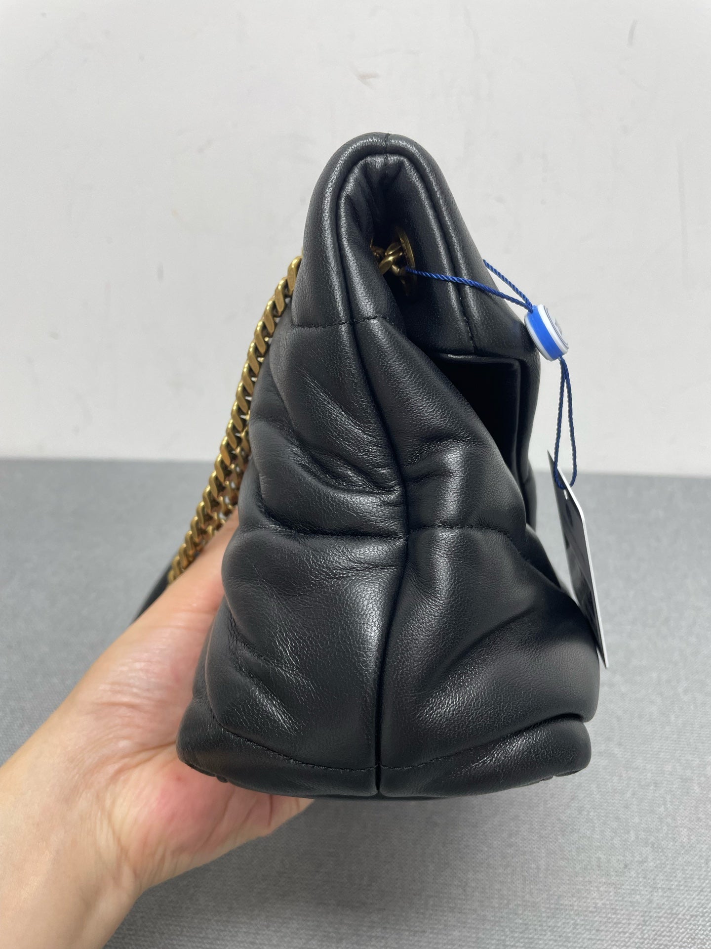 Saint Laurent - Loulou Puffer - Leather - Black - (medium)