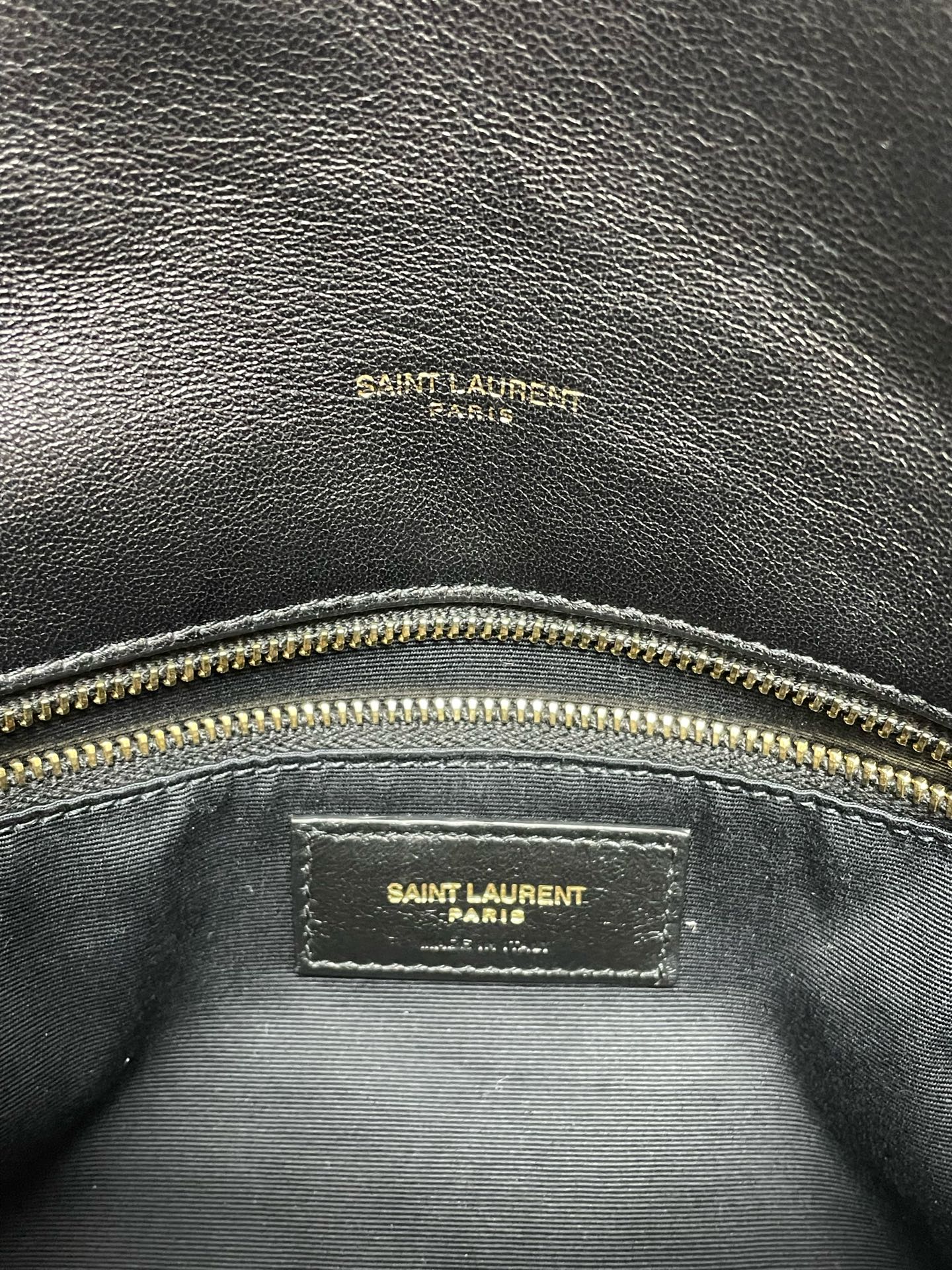 Saint Laurent - Loulou Puffer - Leather - Black - (medium)