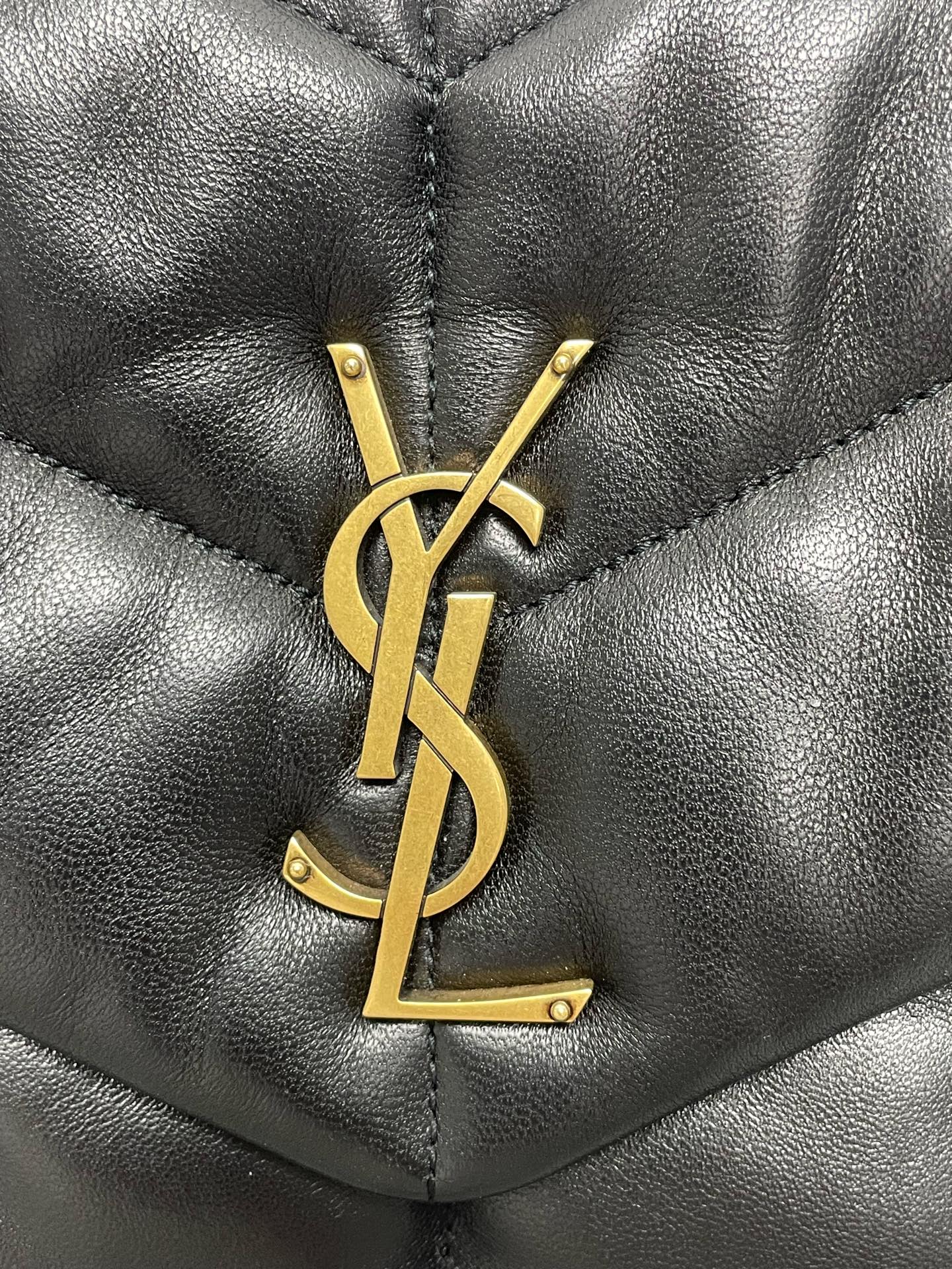 Saint Laurent - Loulou Puffer - Leather - Black - (medium)