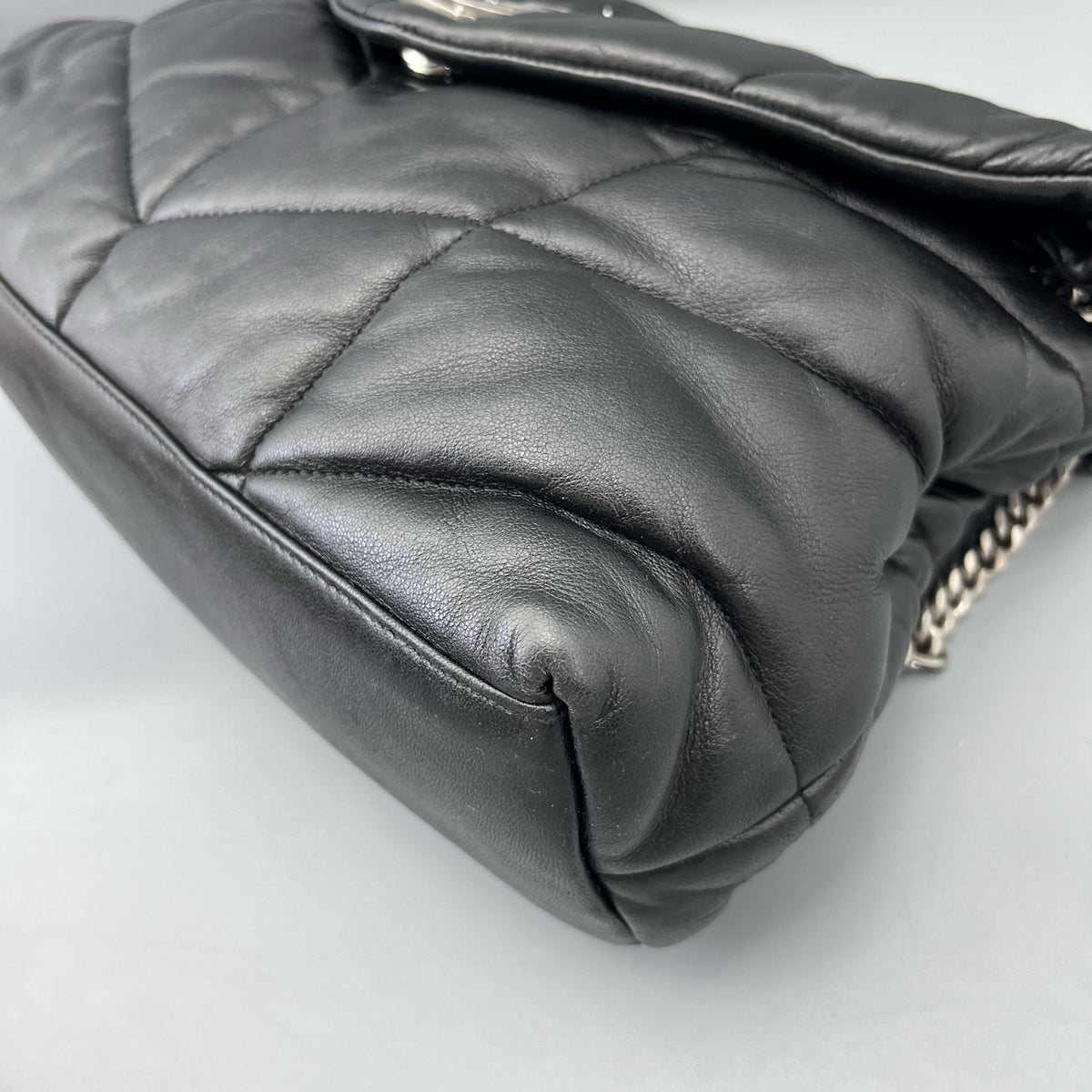 Saint Laurent - Loulou Puffer - Leather - Black - (medium)