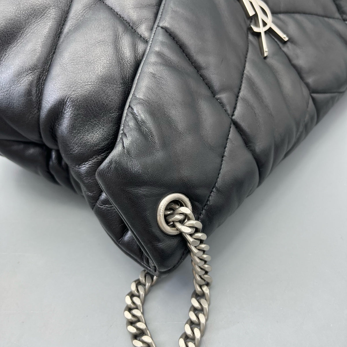 Saint Laurent - Loulou Puffer - Leather - Black - (medium)