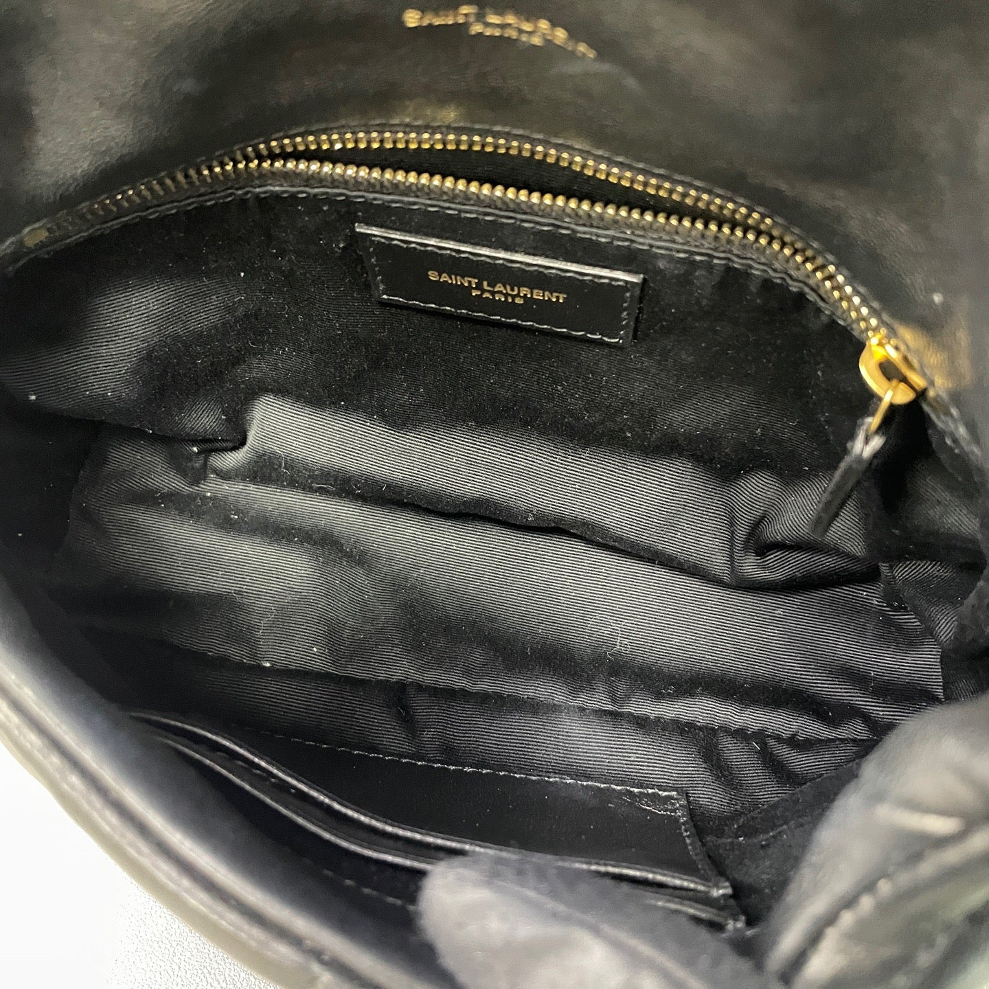 Saint Laurent - Loulou Puffer - Leather - Black - (mini)