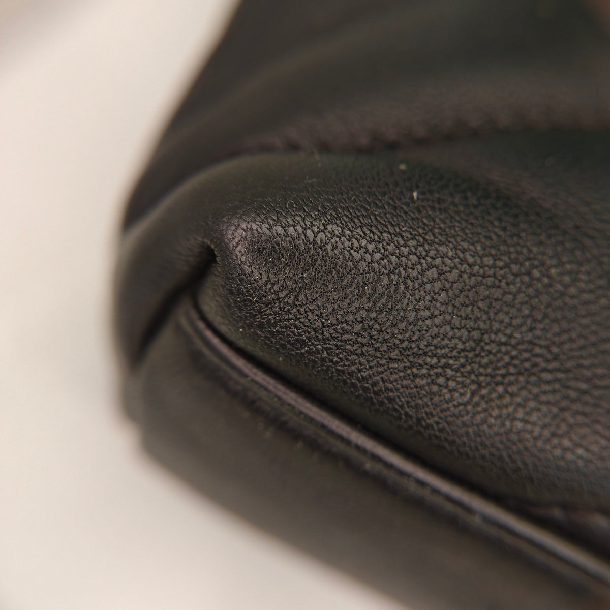 Saint Laurent - Loulou Puffer - Leather - Black - (small)