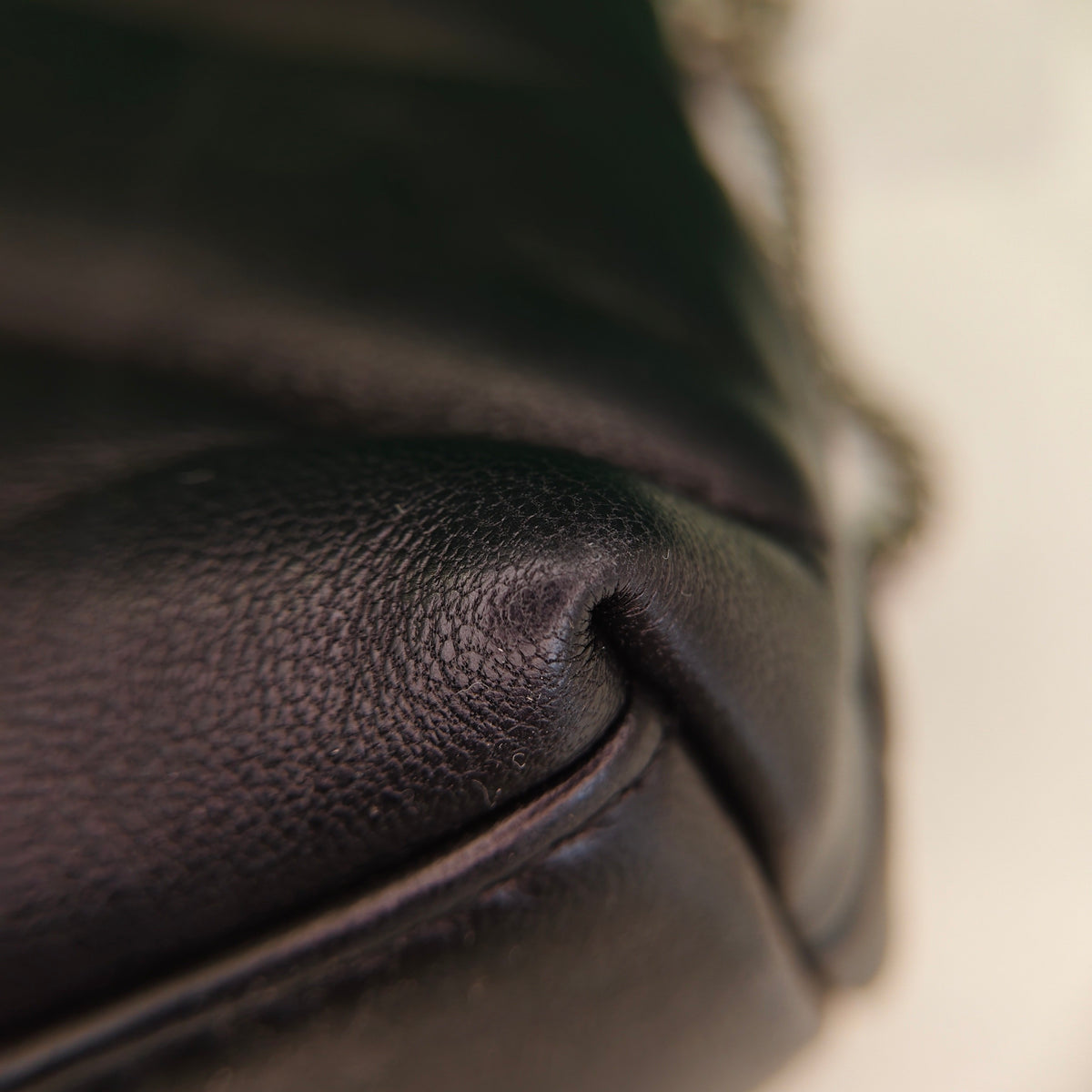 Saint Laurent - Loulou Puffer - Leather - Black - (small)