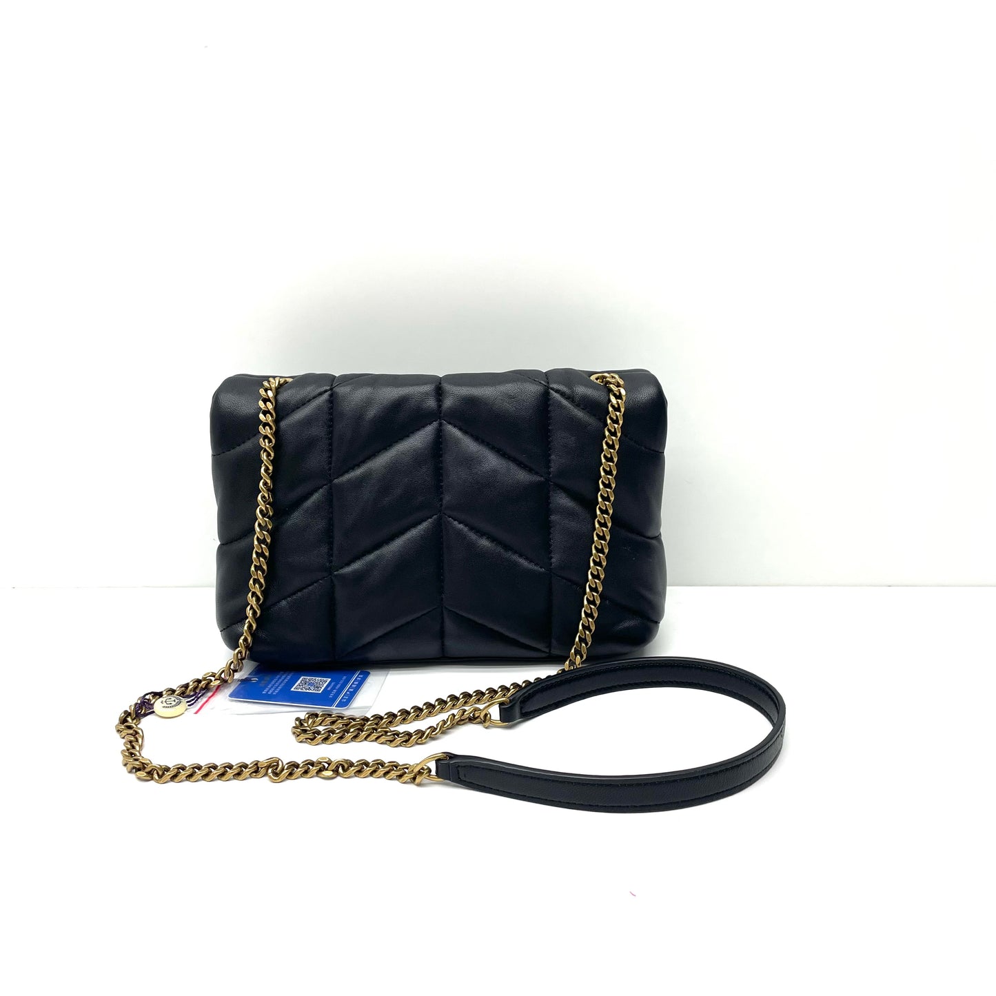 Saint Laurent - Loulou Puffer Mini - Leather - Black - (mini)