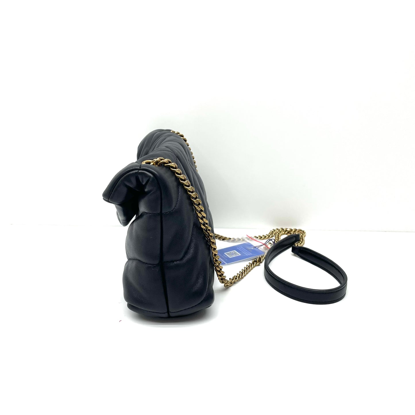 Saint Laurent - Loulou Puffer Mini - Leather - Black - (mini)
