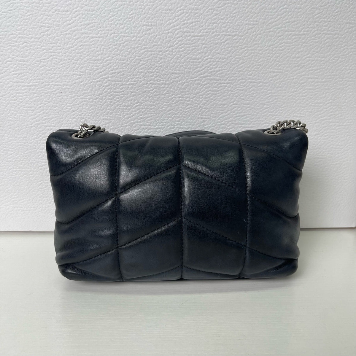 Saint Laurent - Loulou Puffer Small - Leather - Black - (Small)