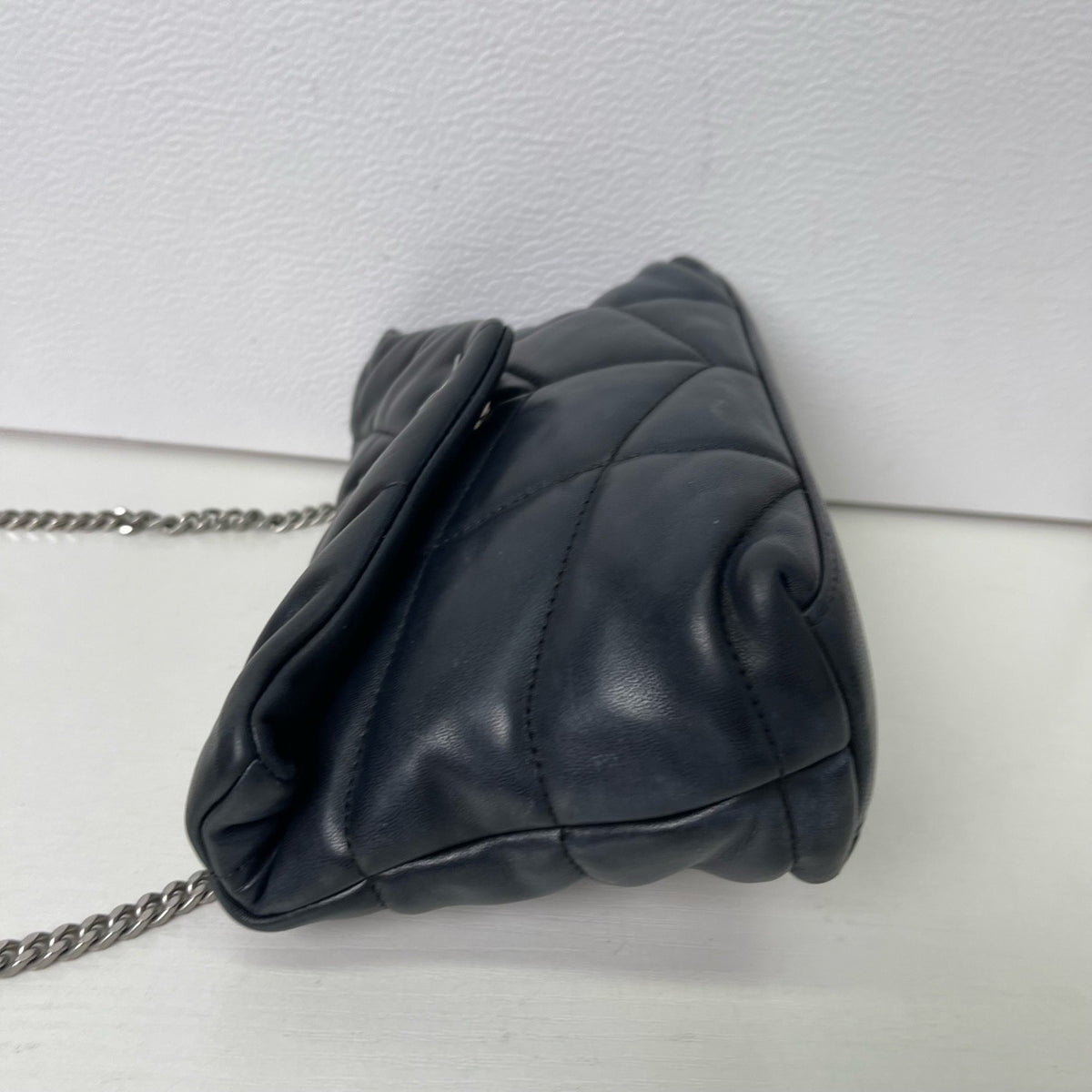 Saint Laurent - Loulou Puffer Small - Leather - Black - (Small)