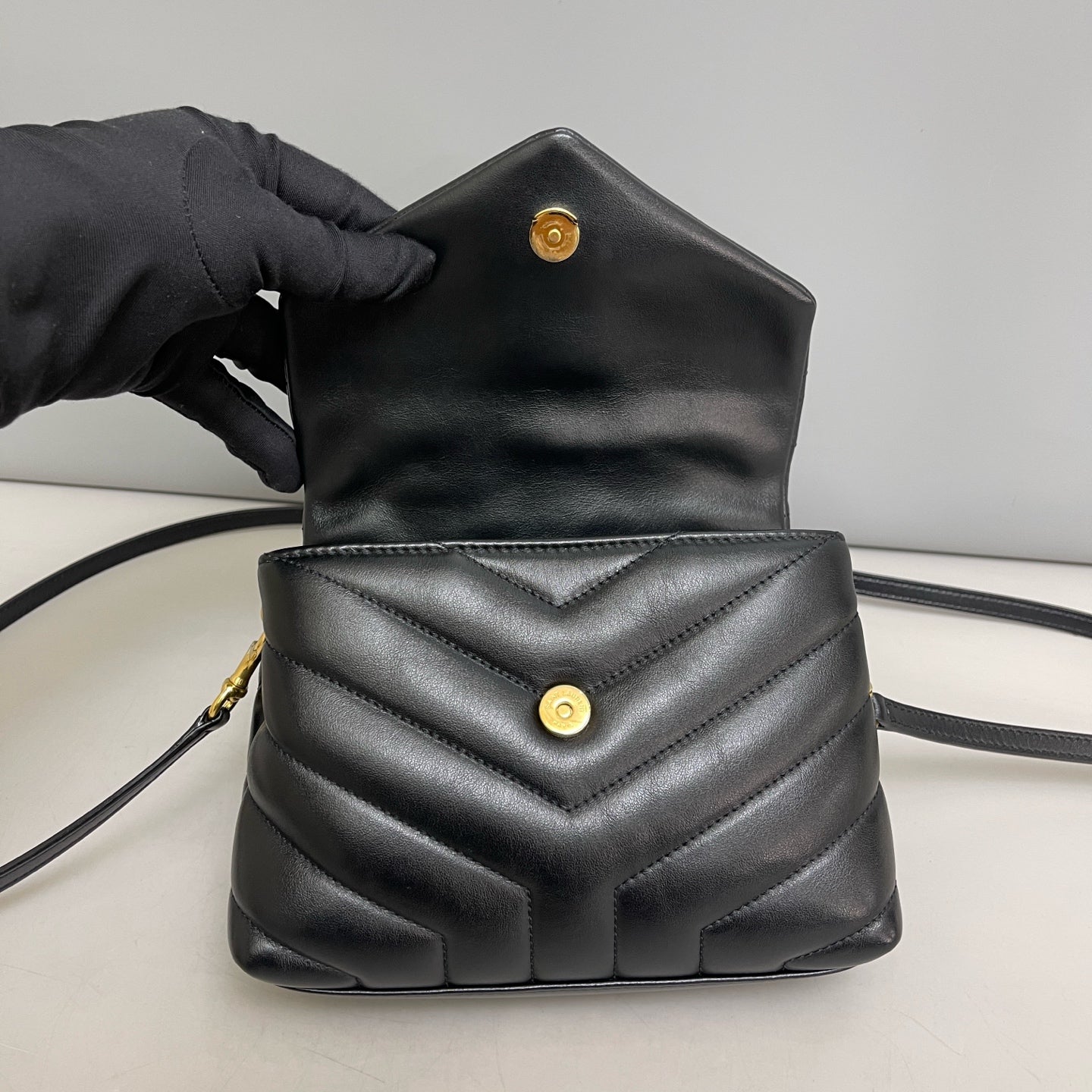 Saint Laurent - Loulou Toy - Leather - Black - (small)
