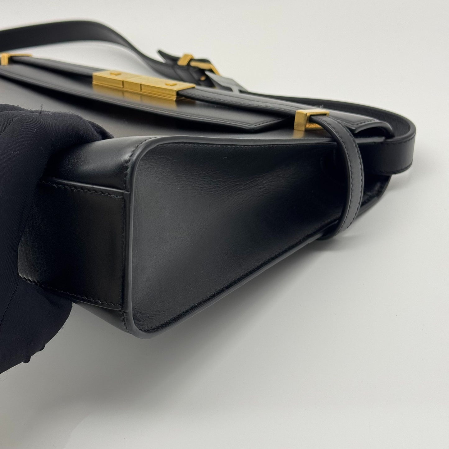 Saint Laurent - Manhattan - Leather - Black