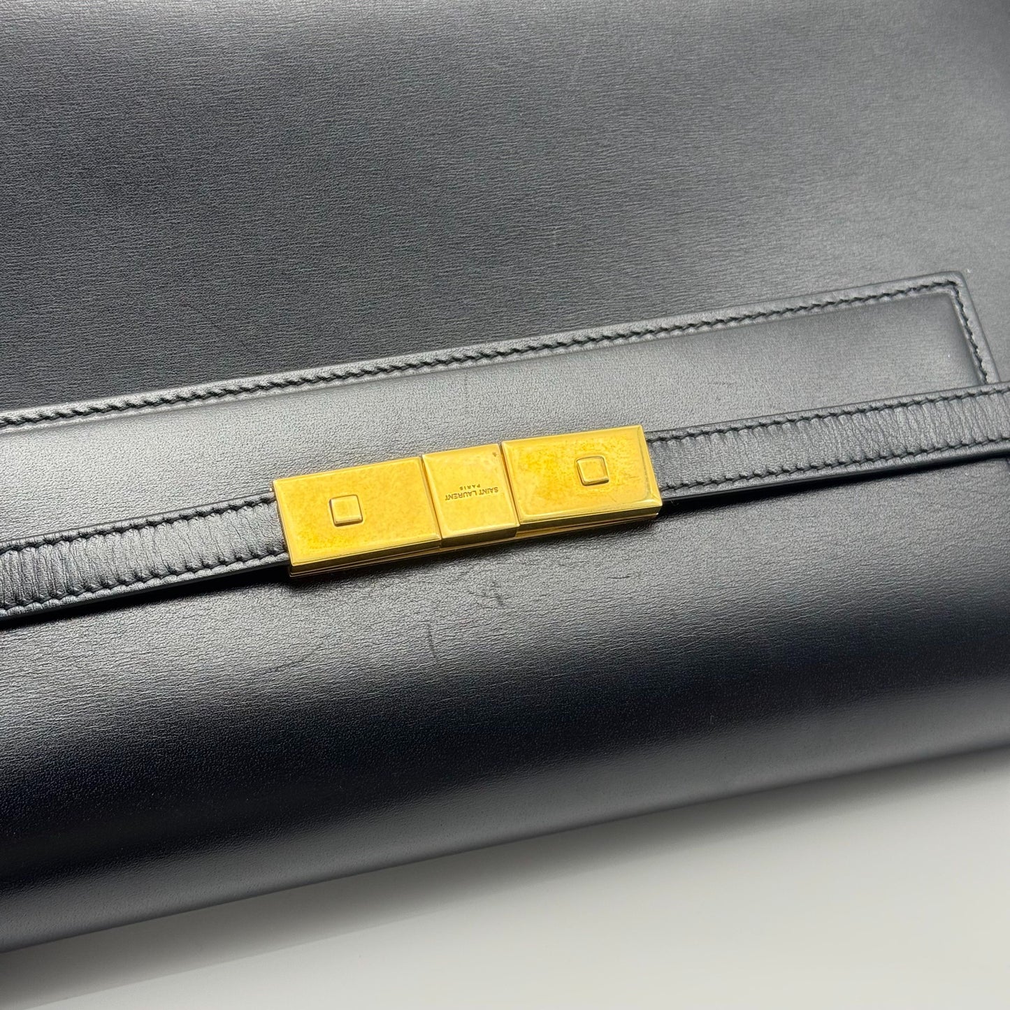 Saint Laurent - Manhattan - Leather - Black
