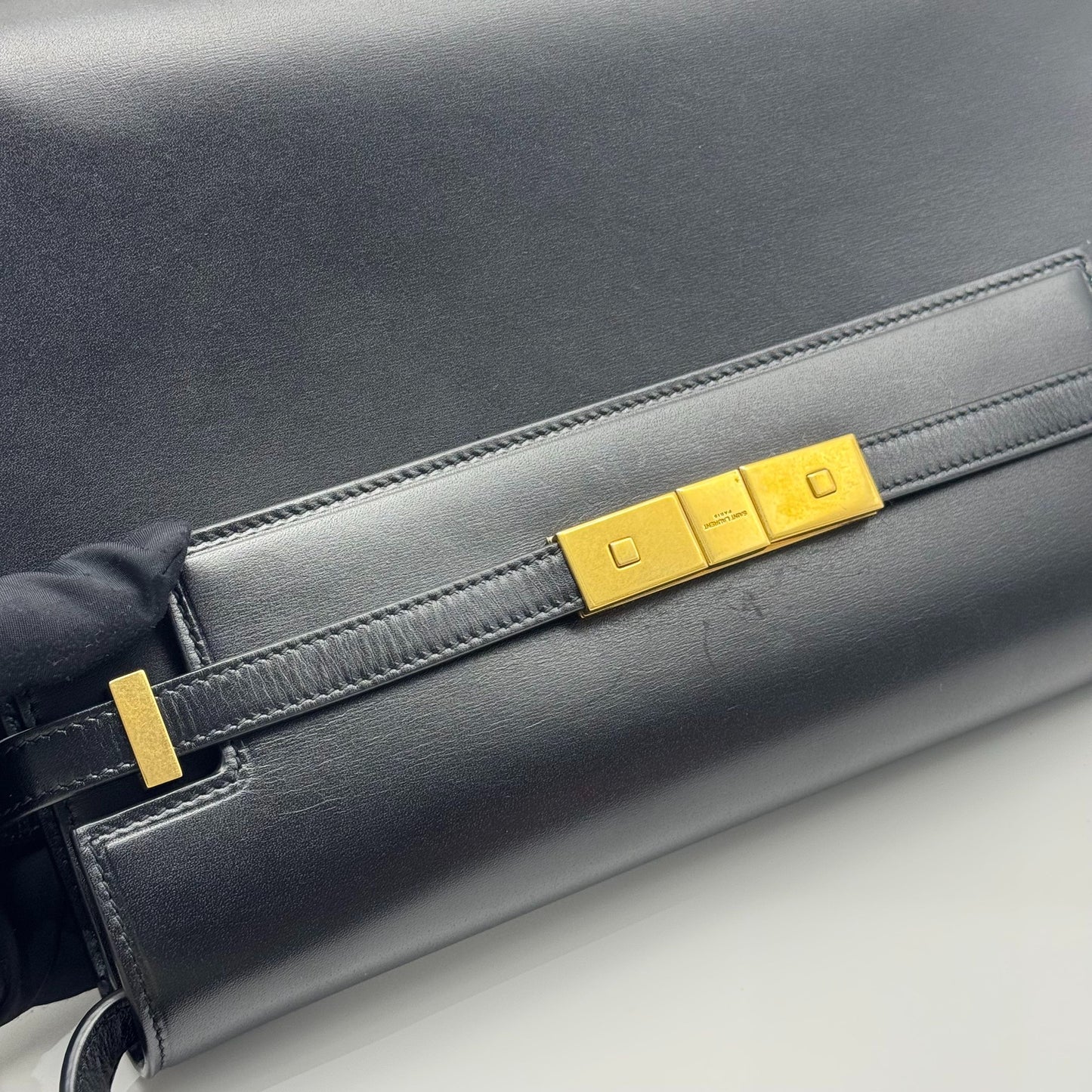 Saint Laurent - Manhattan - Leather - Black