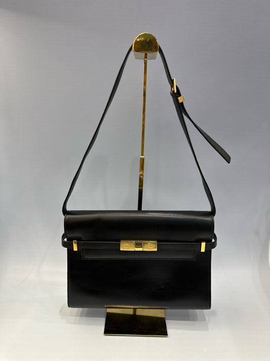 Saint Laurent - Manhattan Box - Cowhide leather - Black - (Medium)