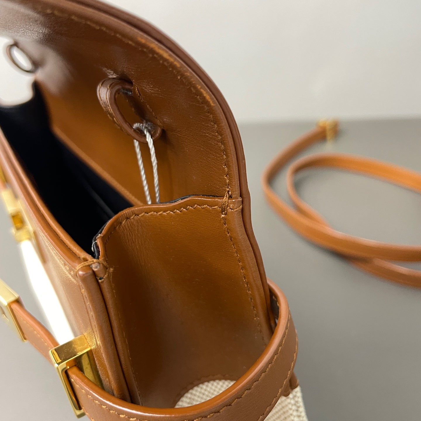Saint Laurent - Manhattan Box - Leather - Multicolour - (small)