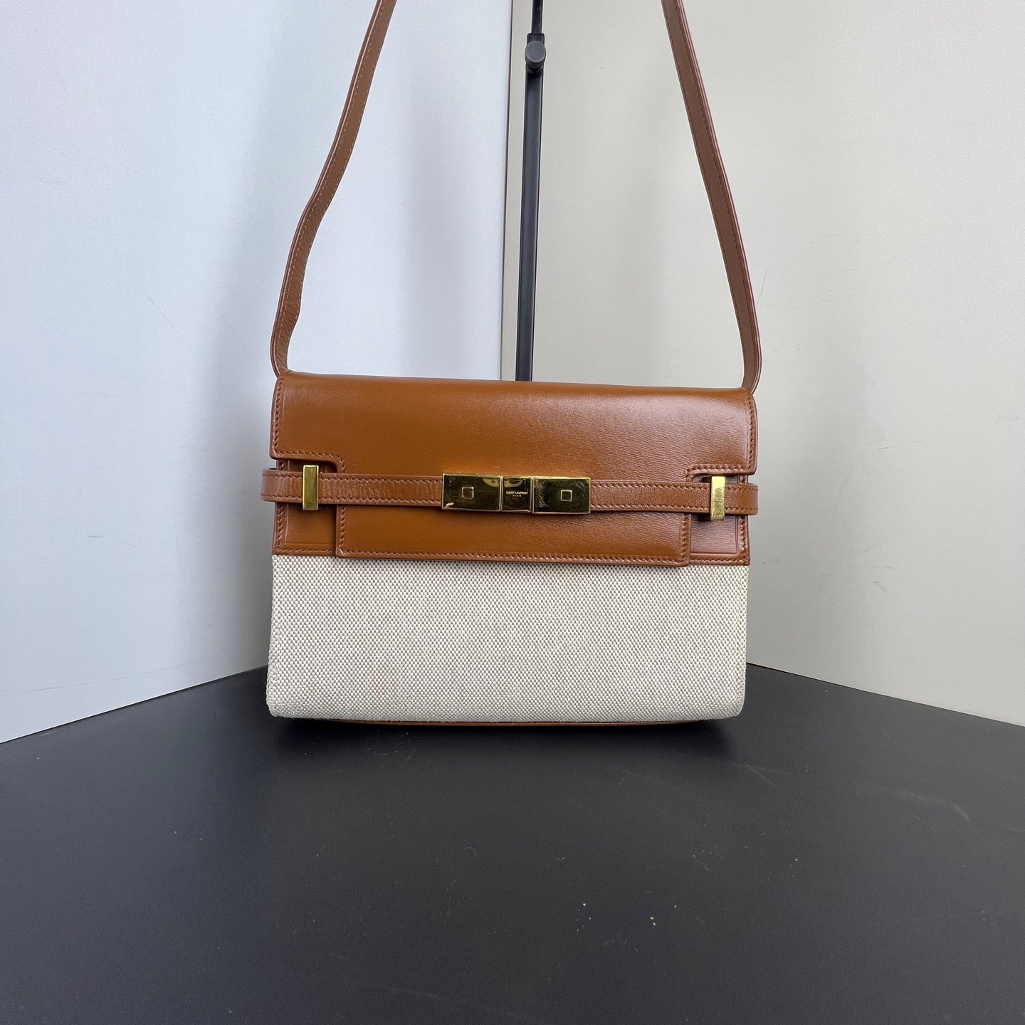Saint Laurent - Manhattan - Cloth - Brown - (small)