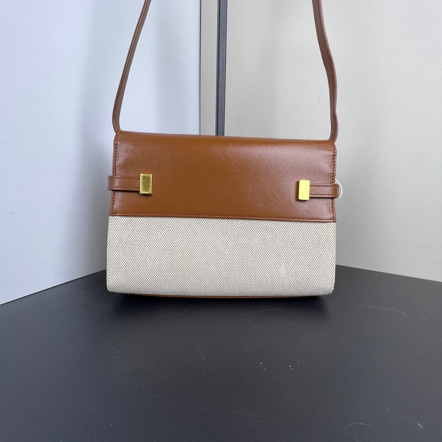 Saint Laurent - Manhattan - Cloth - Brown - (small)