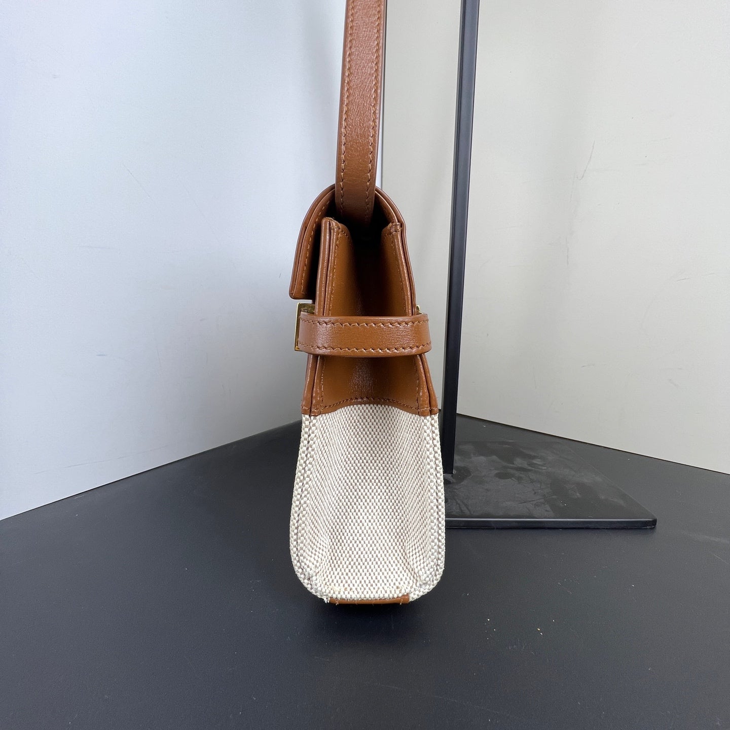 Saint Laurent - Manhattan - Cloth - Brown - (small)