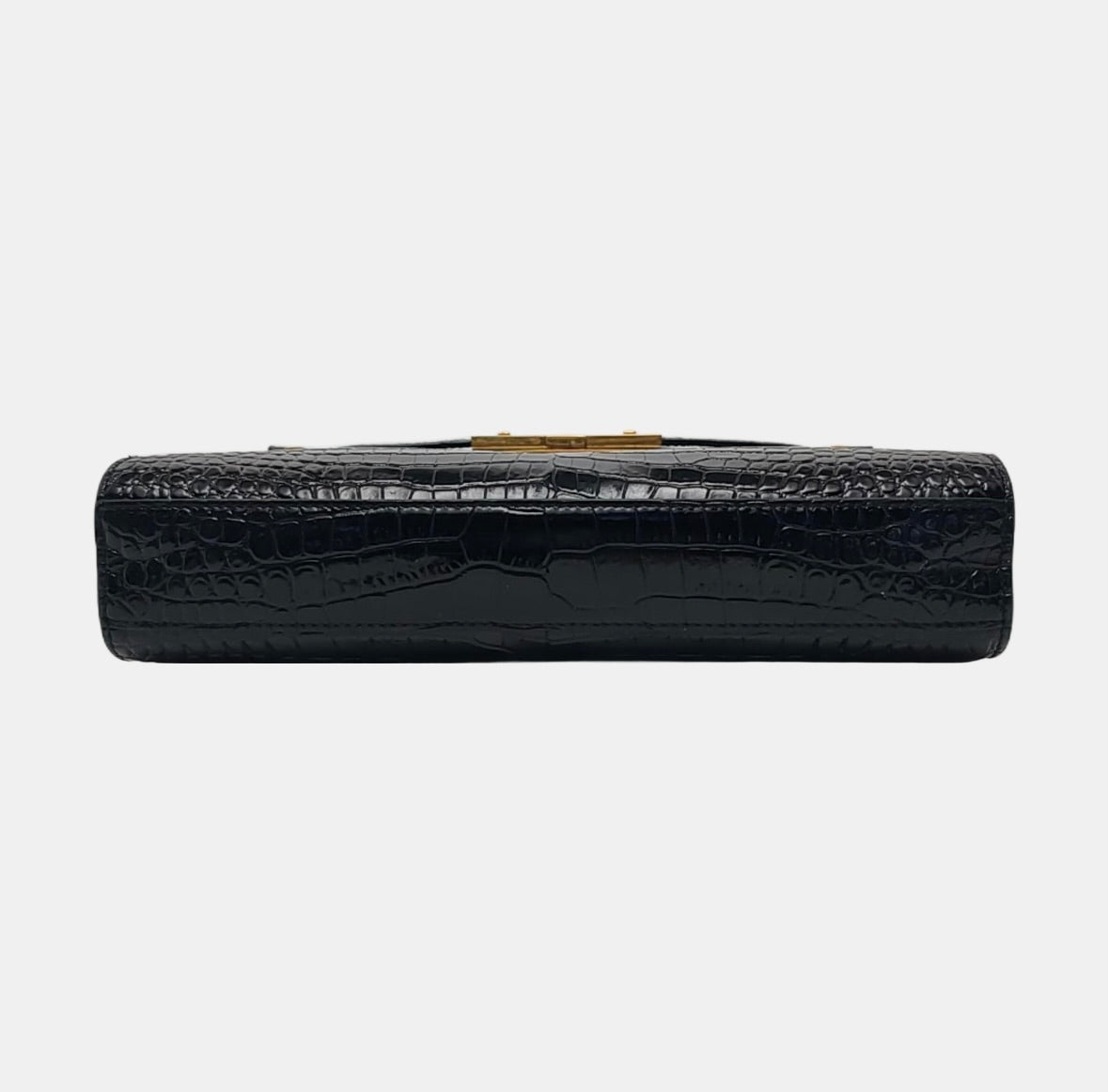 Saint Laurent - Manhattan - Exotic leathers - Crocodile - Black - (small)