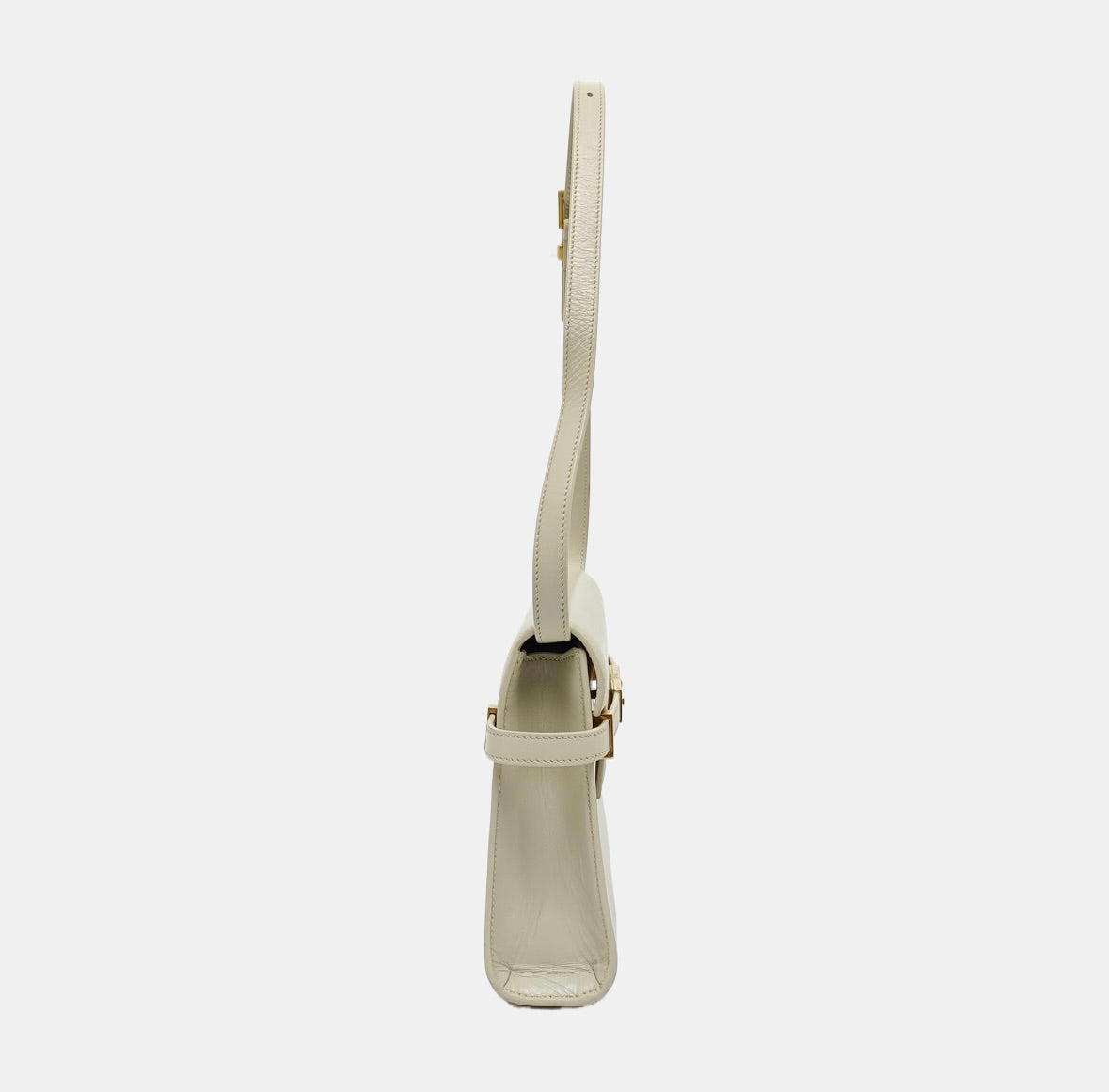 Saint Laurent - Manhattan - Leather - Beige - (mini)