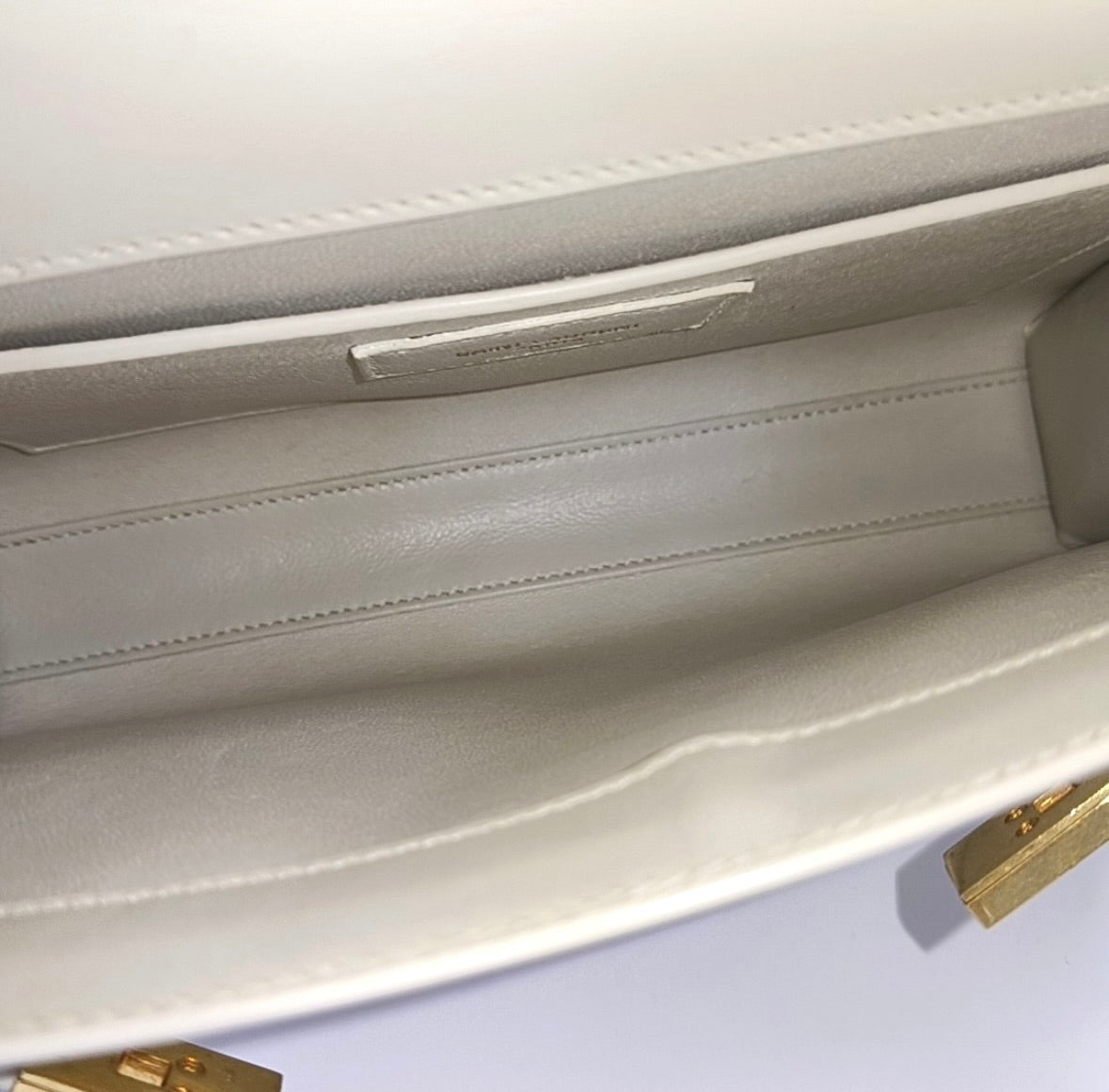 Saint Laurent - Manhattan - Leather - Beige - (mini)