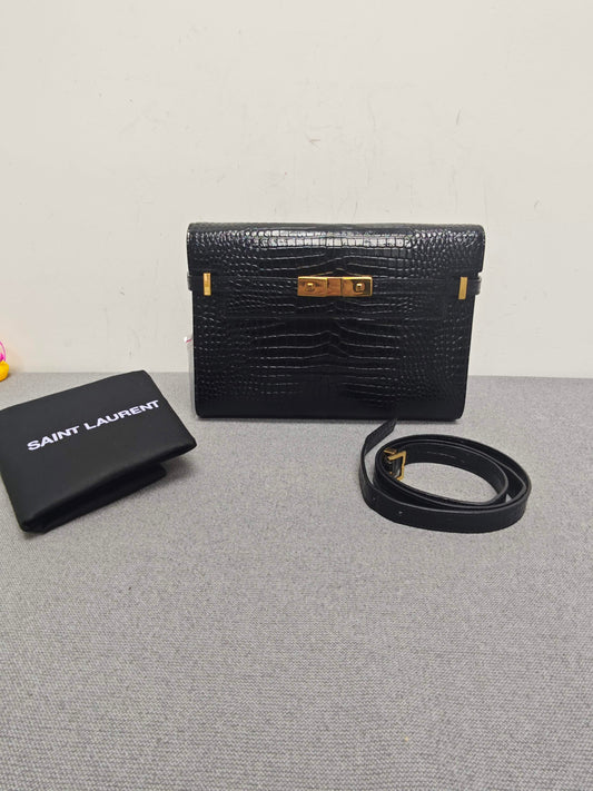 Saint Laurent - Manhattan - Leather - Black - (medium)